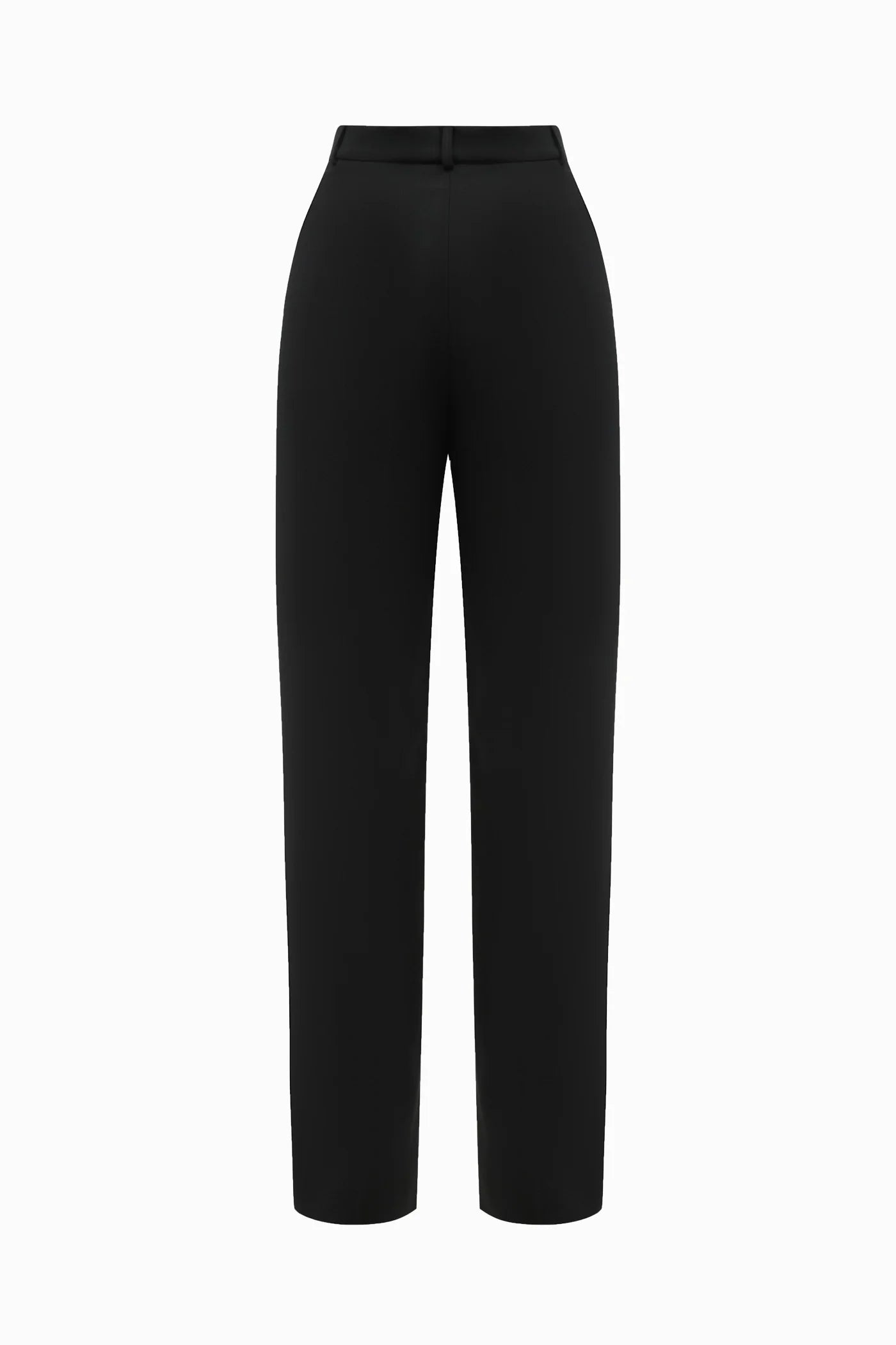 MATT SILK PANTS BLACK