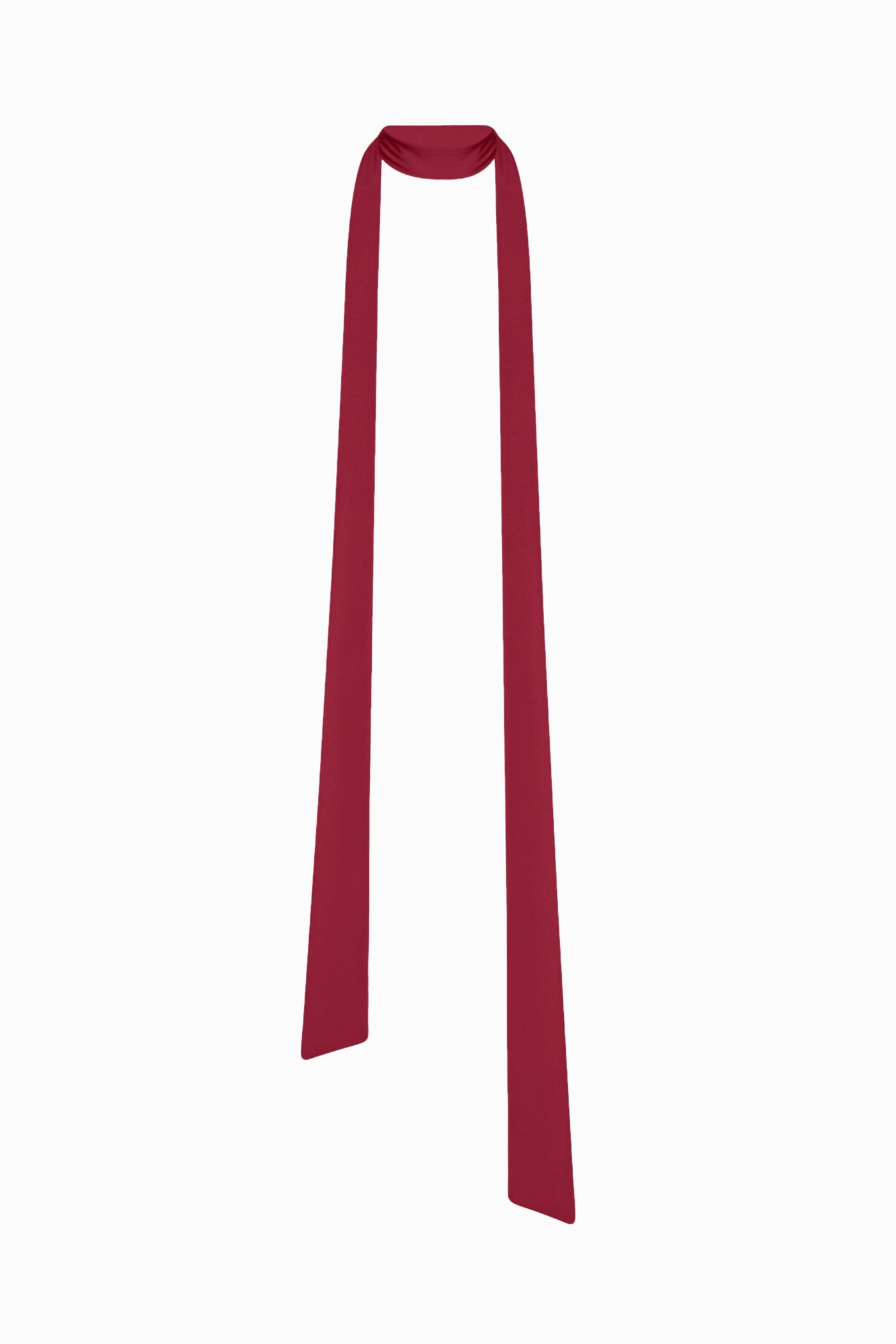 STRETCH SCARF BURGUNDY