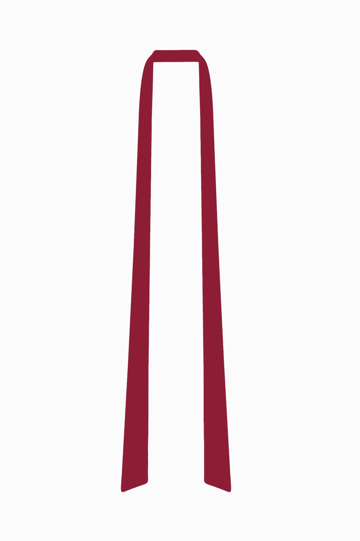 STRETCH SCARF BURGUNDY