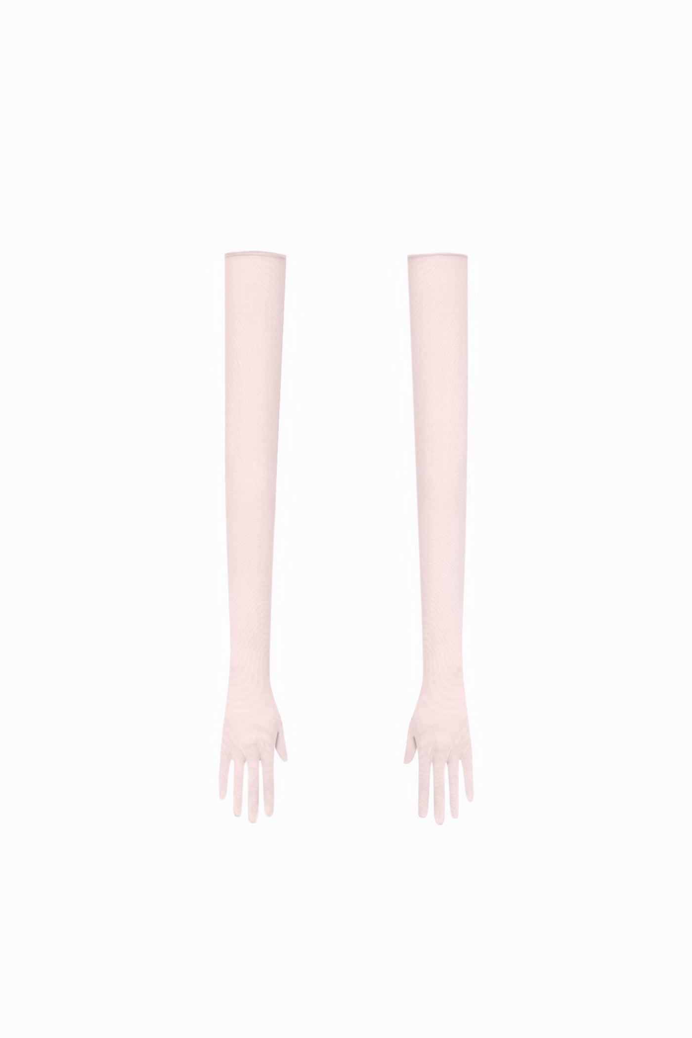 LONG MESH GLOVES LIGHT-PINK