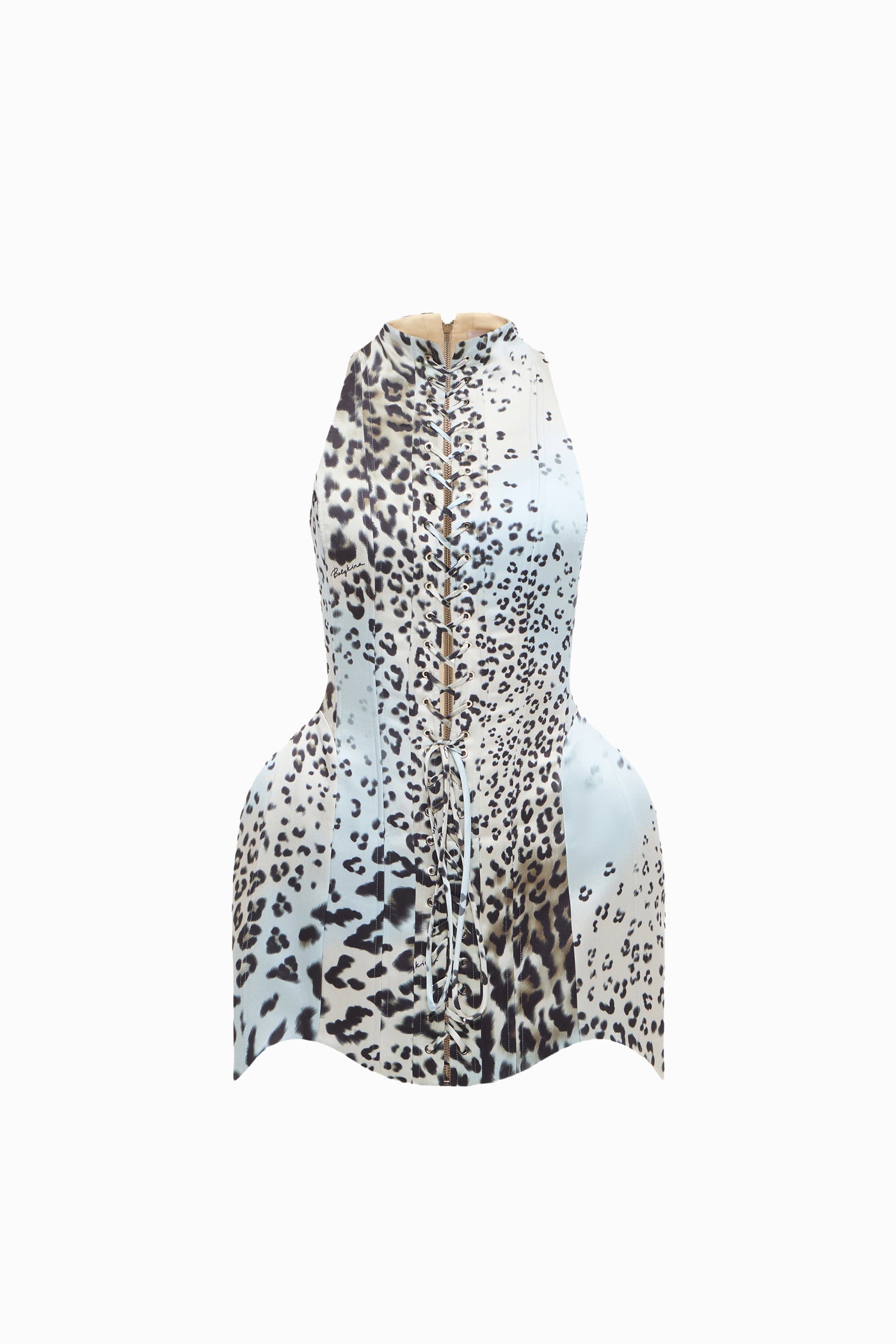 MILENA DRESS LEOPARD-PRINT