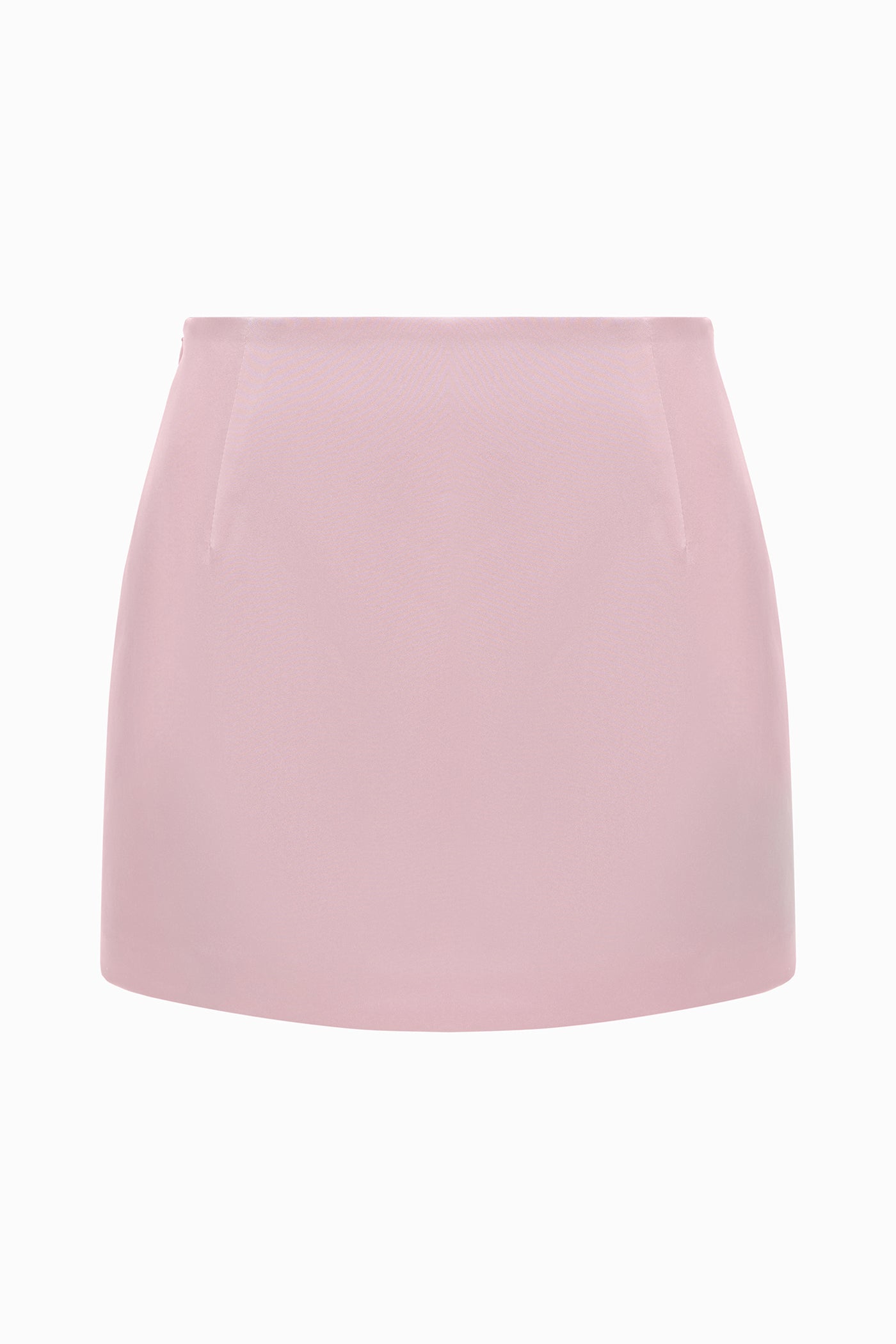 SOFT SATIN MINI SKIRT PINK