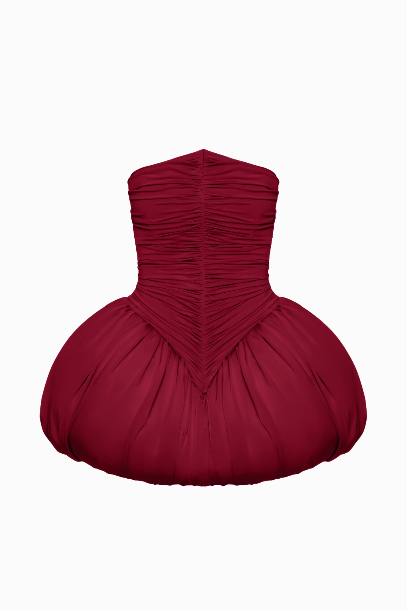 CLARA DRESS BURGUNDY