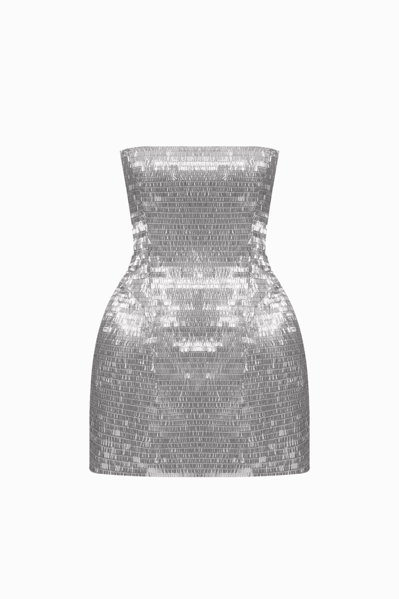 TIA SEQUIN DRESS SILVER