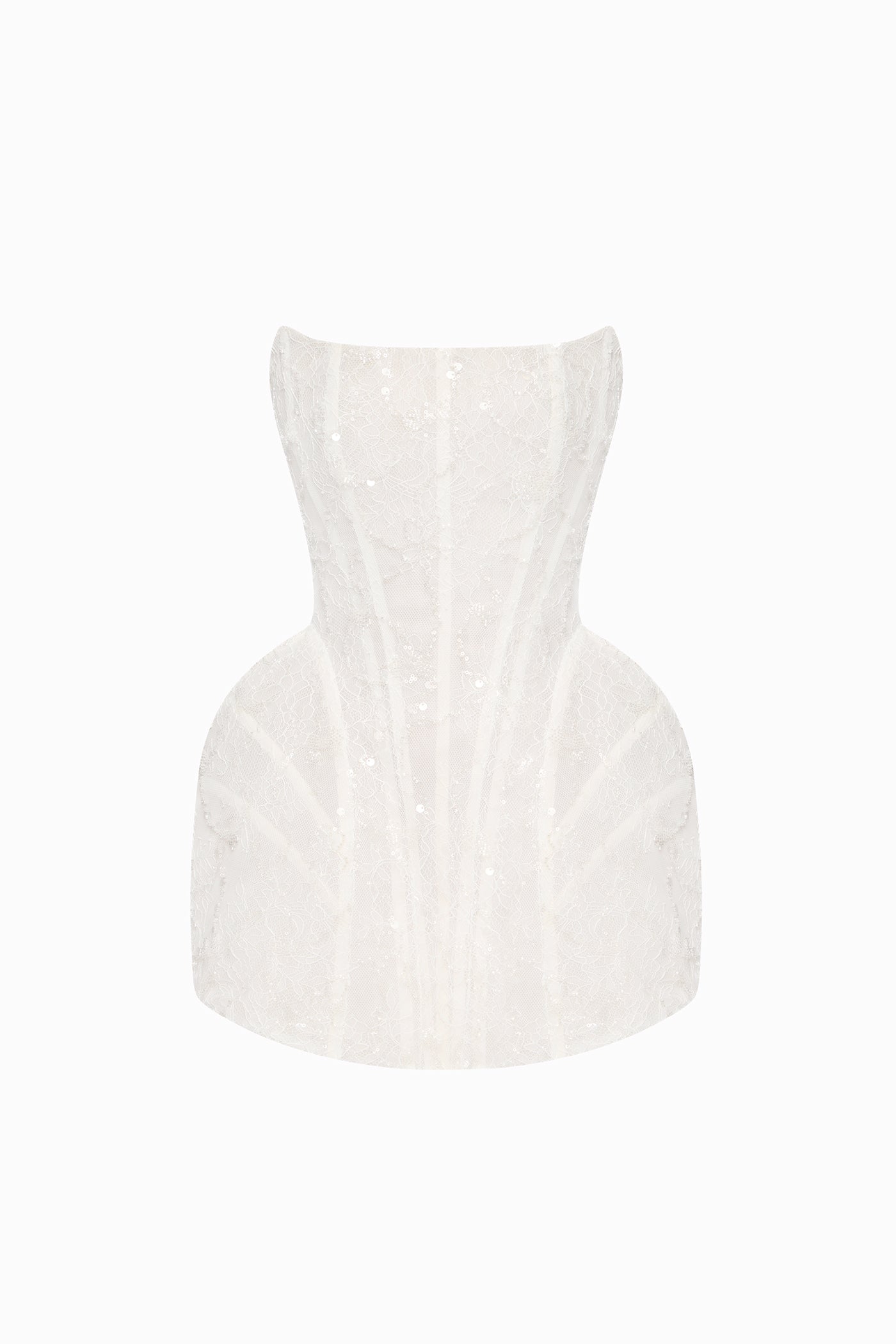 EVA SEQUINED LACE DRESS