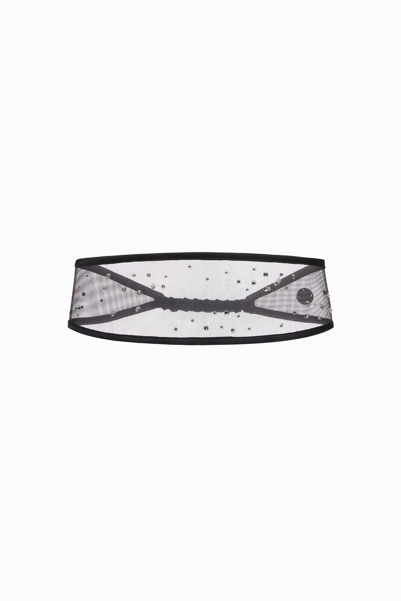 MESH HEADBAND BLACK