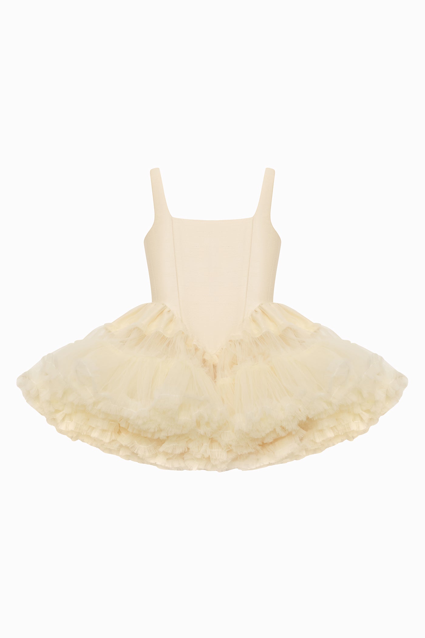 MISS TULLE DRESS BEIGE
