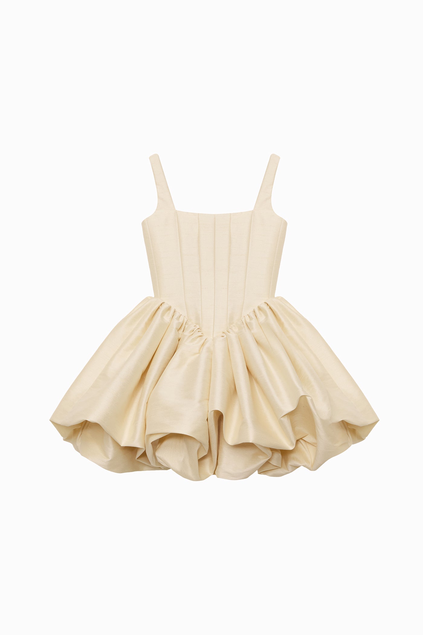 MISS LYA DRESS WITH STRAPS BEIGE