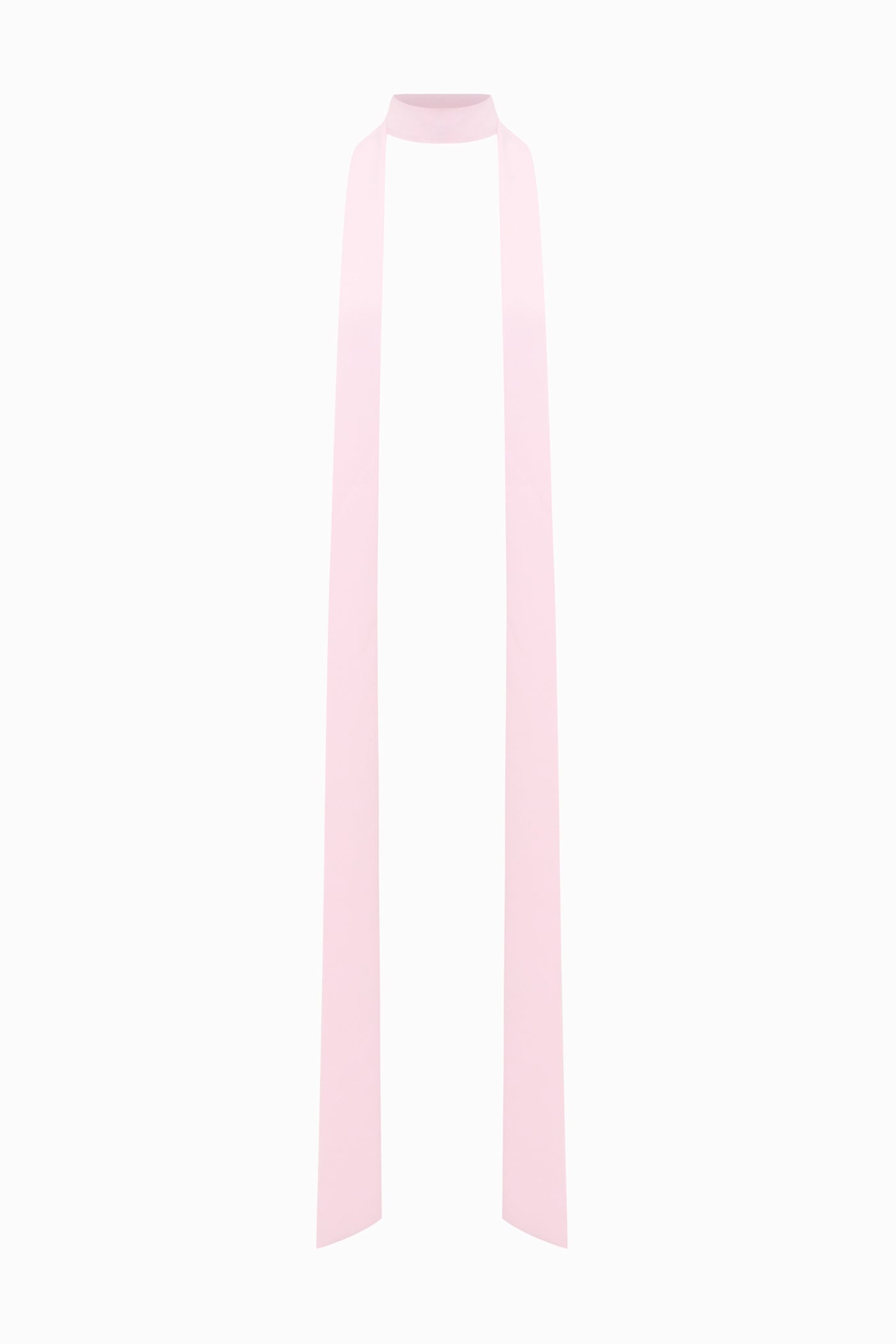 MATT SILK SCARF PINK