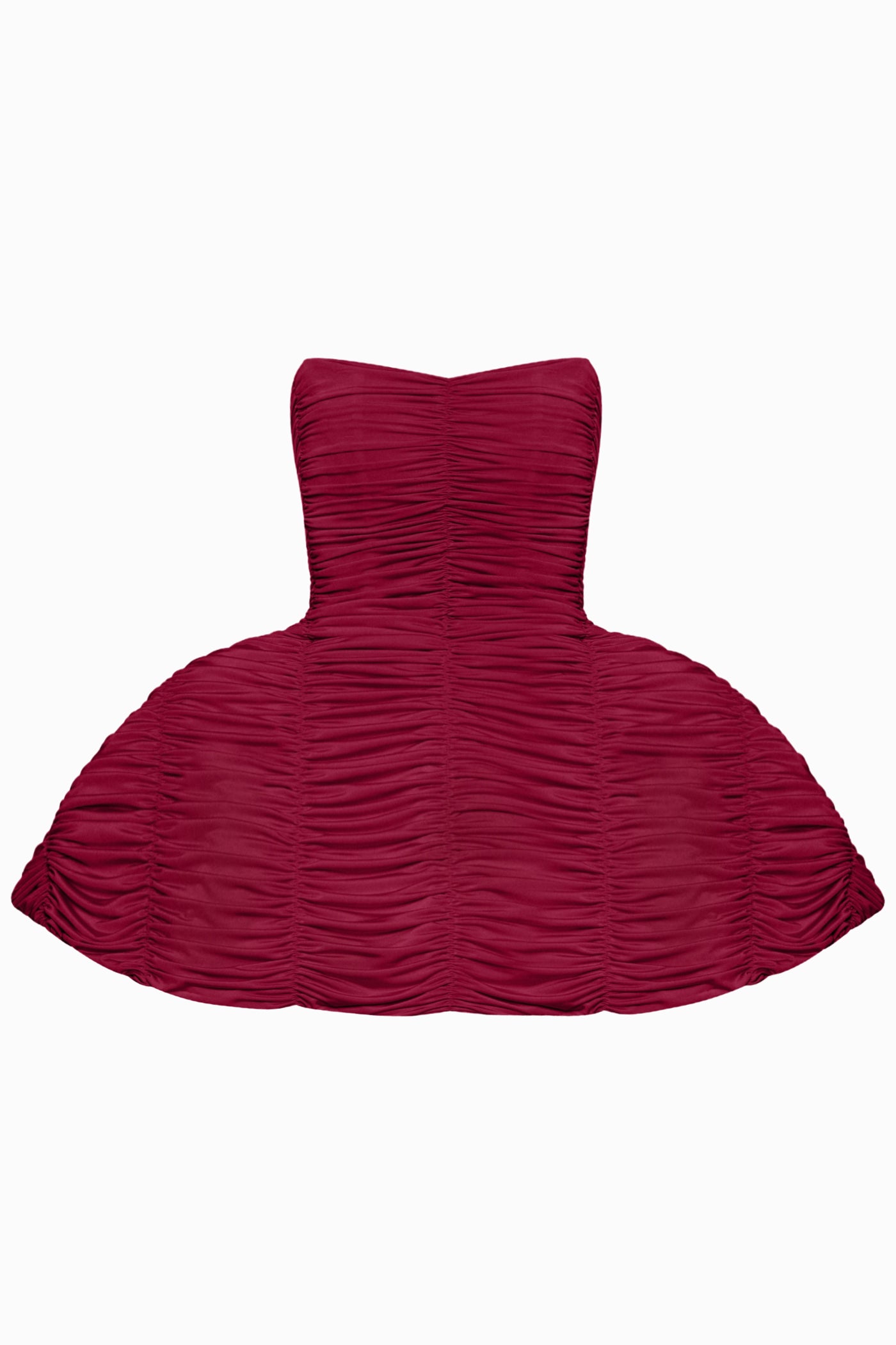 STRETCH BLAIR DRESS BURGUNDY