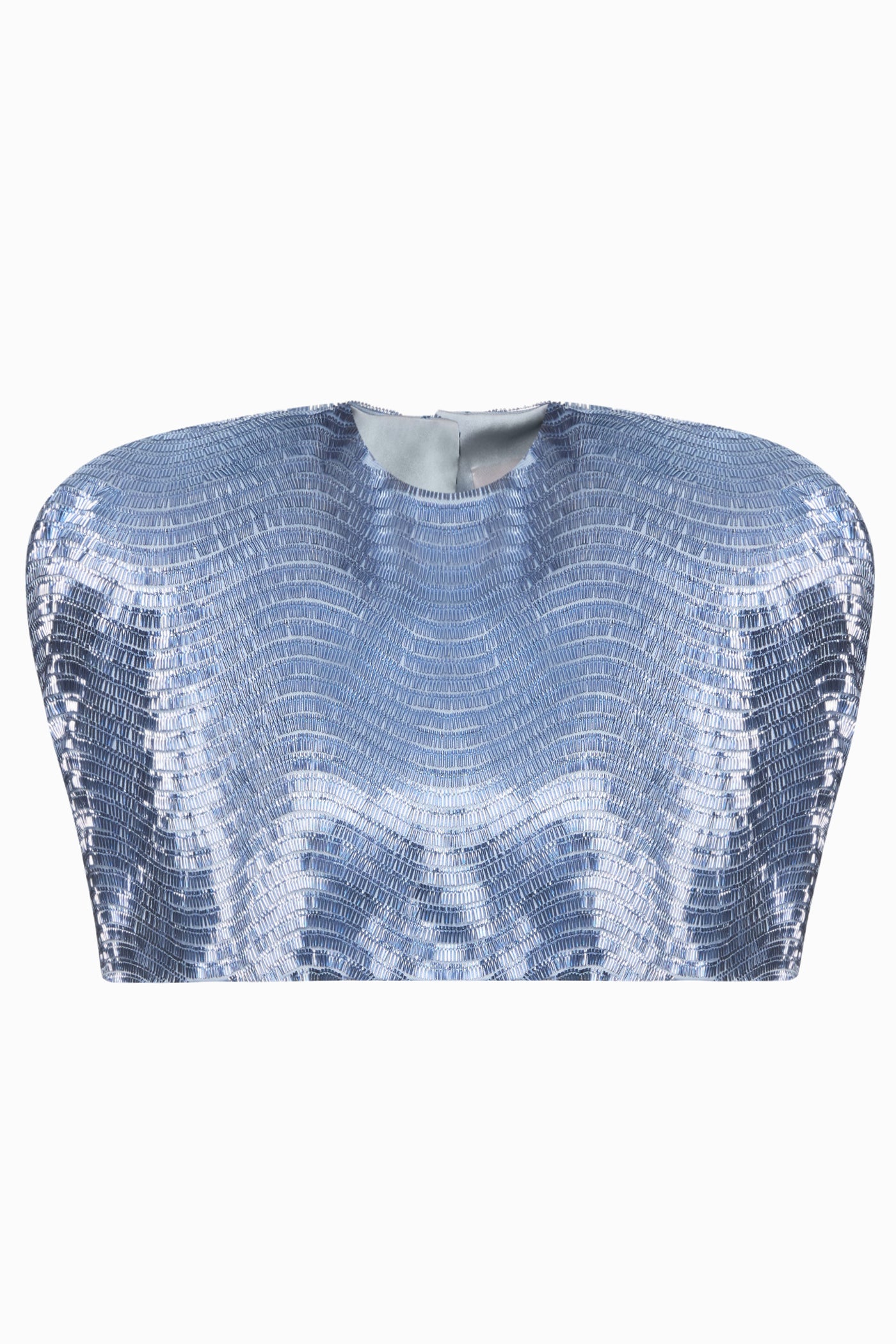 SEQUIN CAPE BLUE