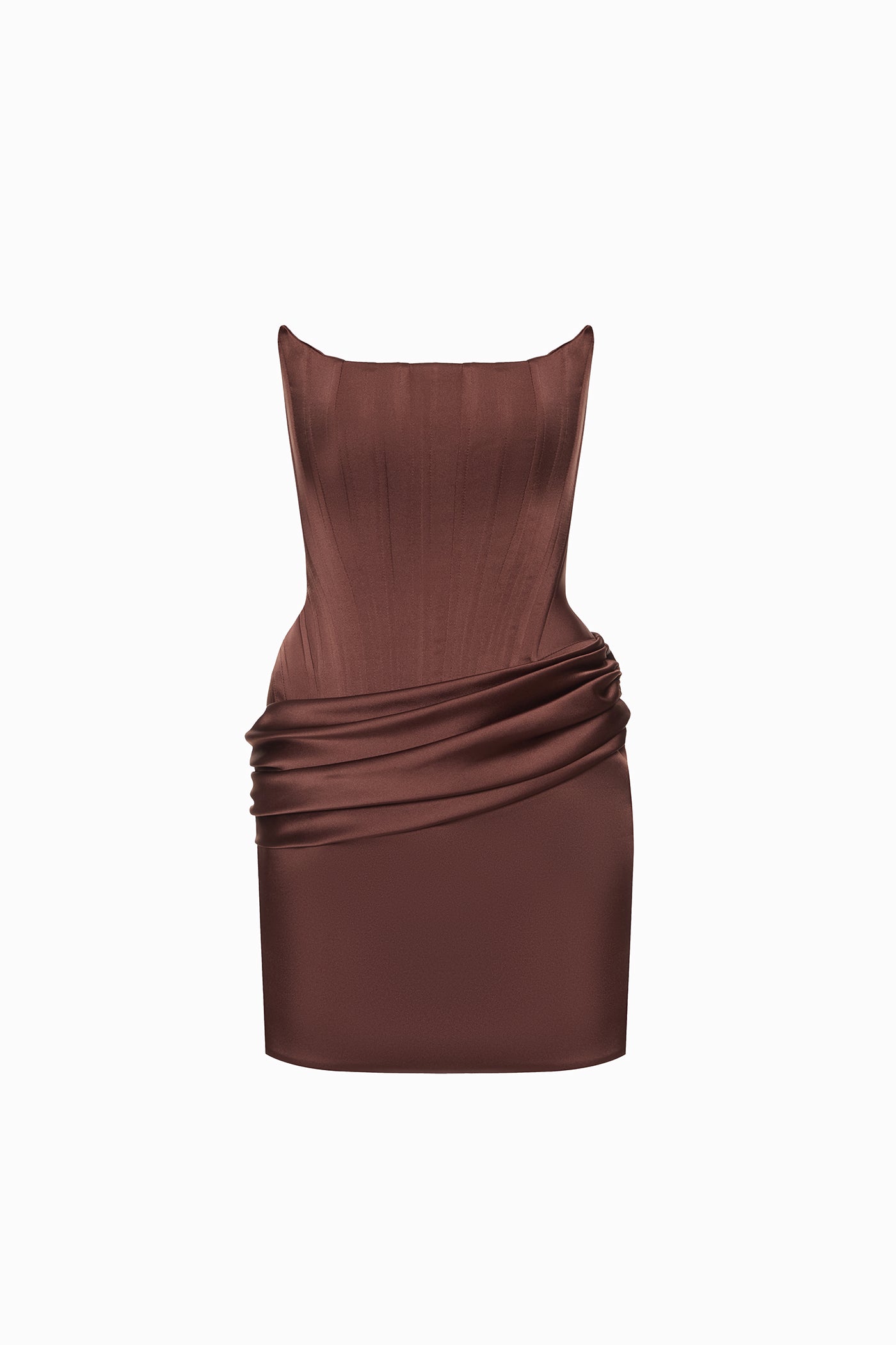 IRMA DRESS BROWN IRMA DRESS BROWN