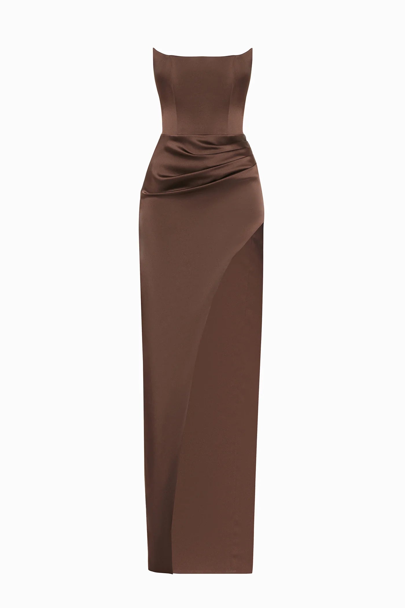 ANASTASIA MAXI DRESS BROWN