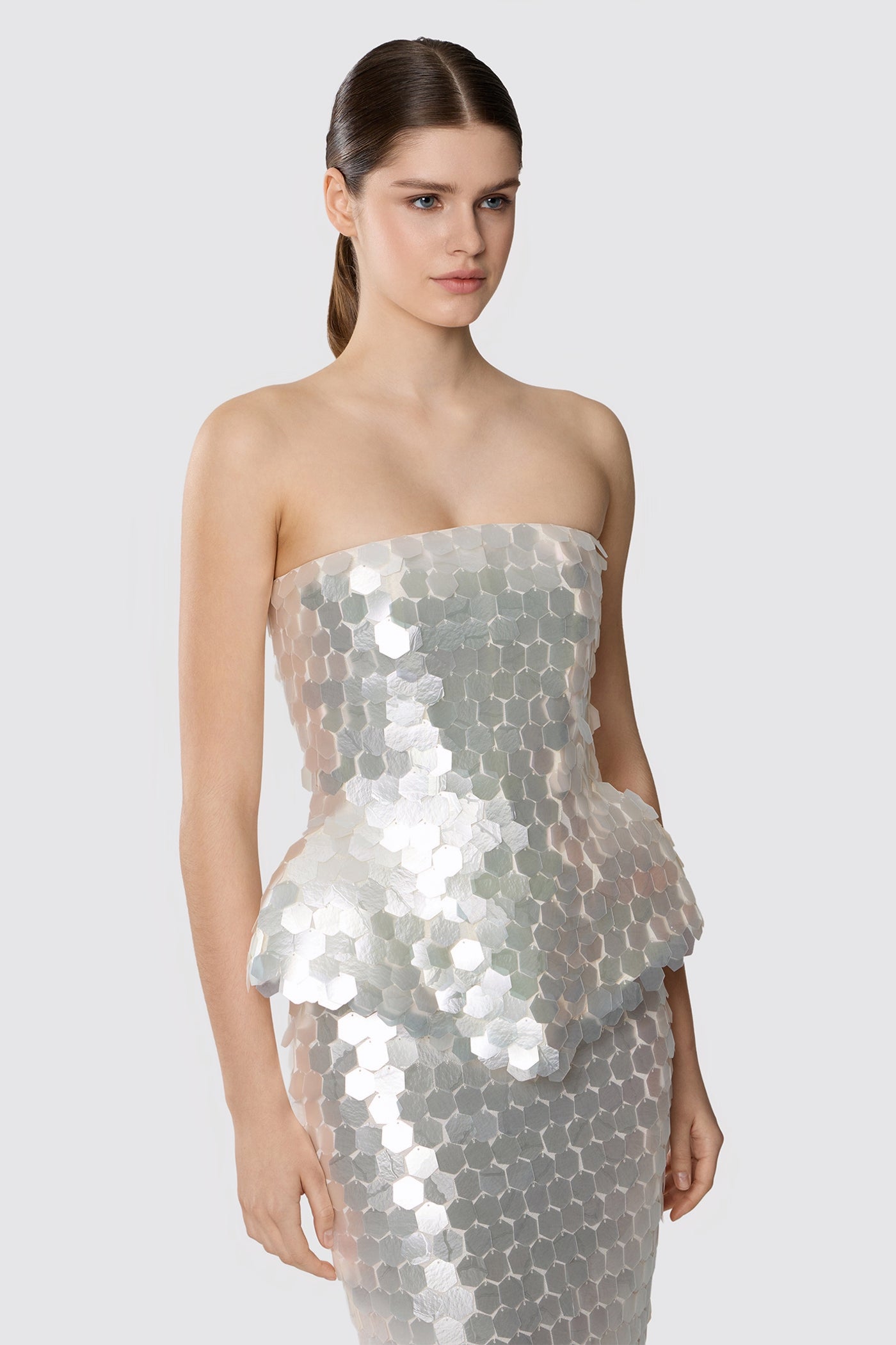 KAT SEQUINED CORSET