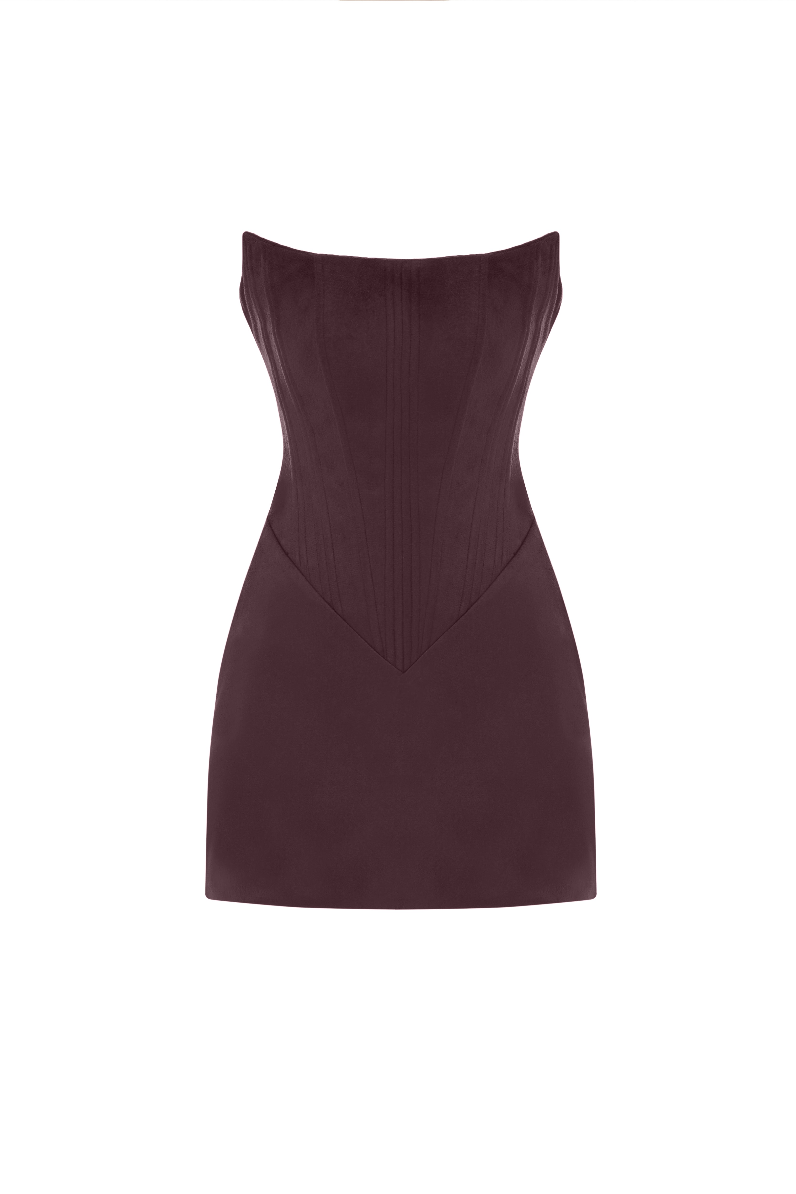 TWO SIDED TIBI LEATHER DRESS