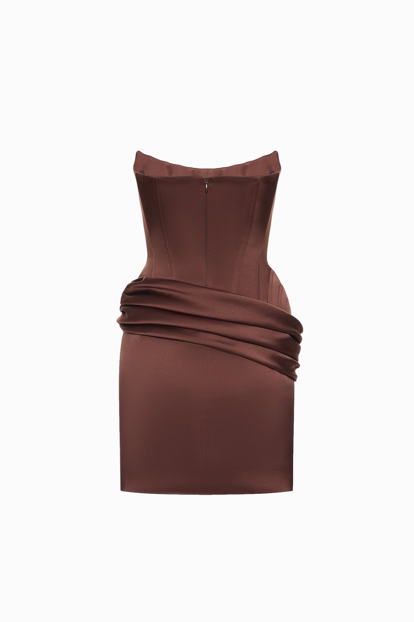 IRMA DRESS BROWN