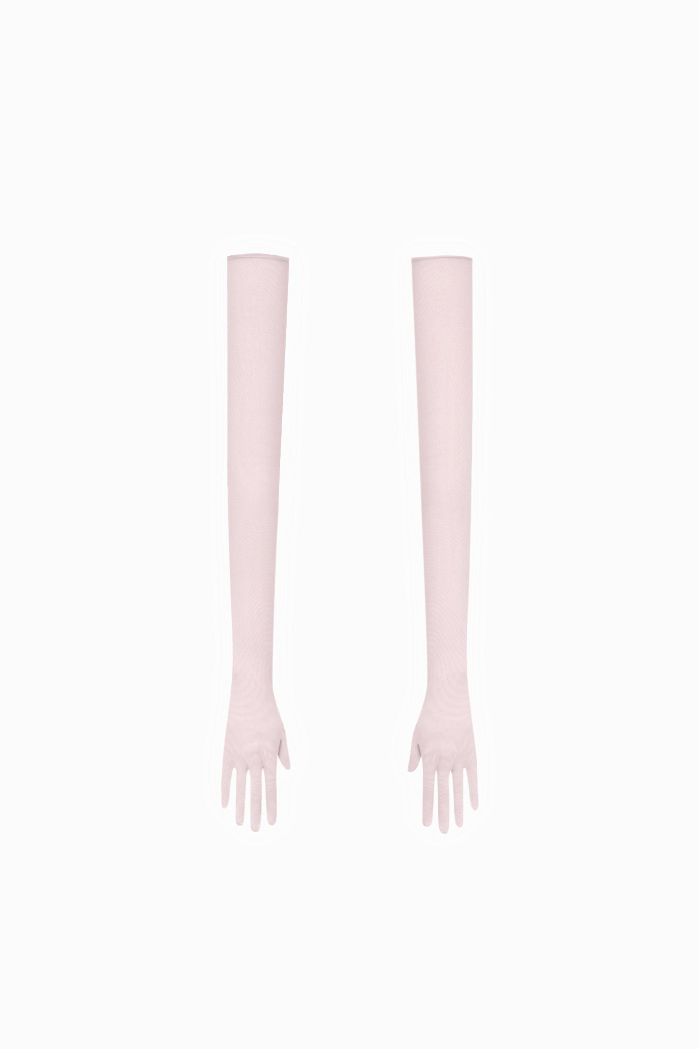 LONG MESH GLOVES PINK