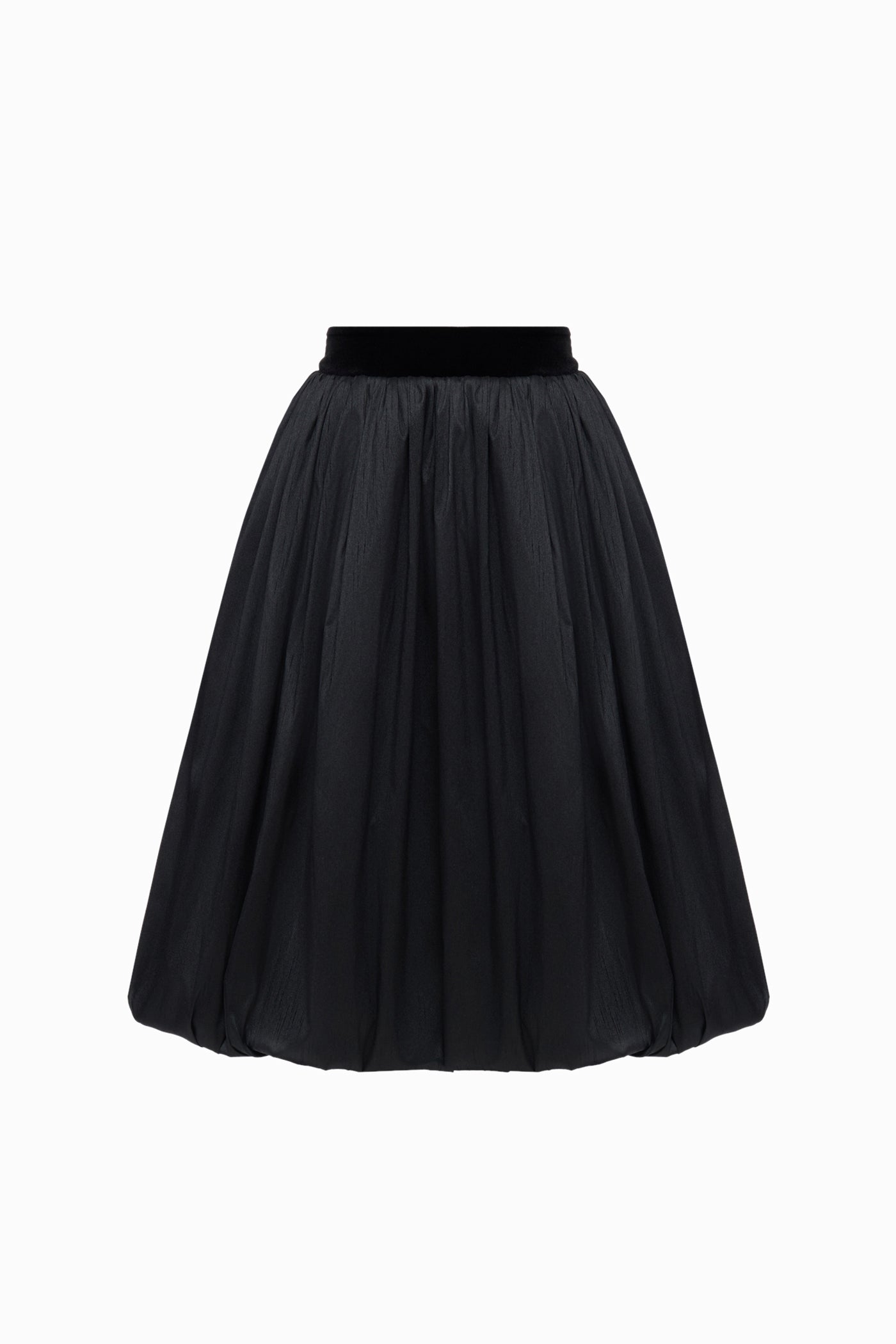 TRANSFORMER MIDI SKIRT BLACK