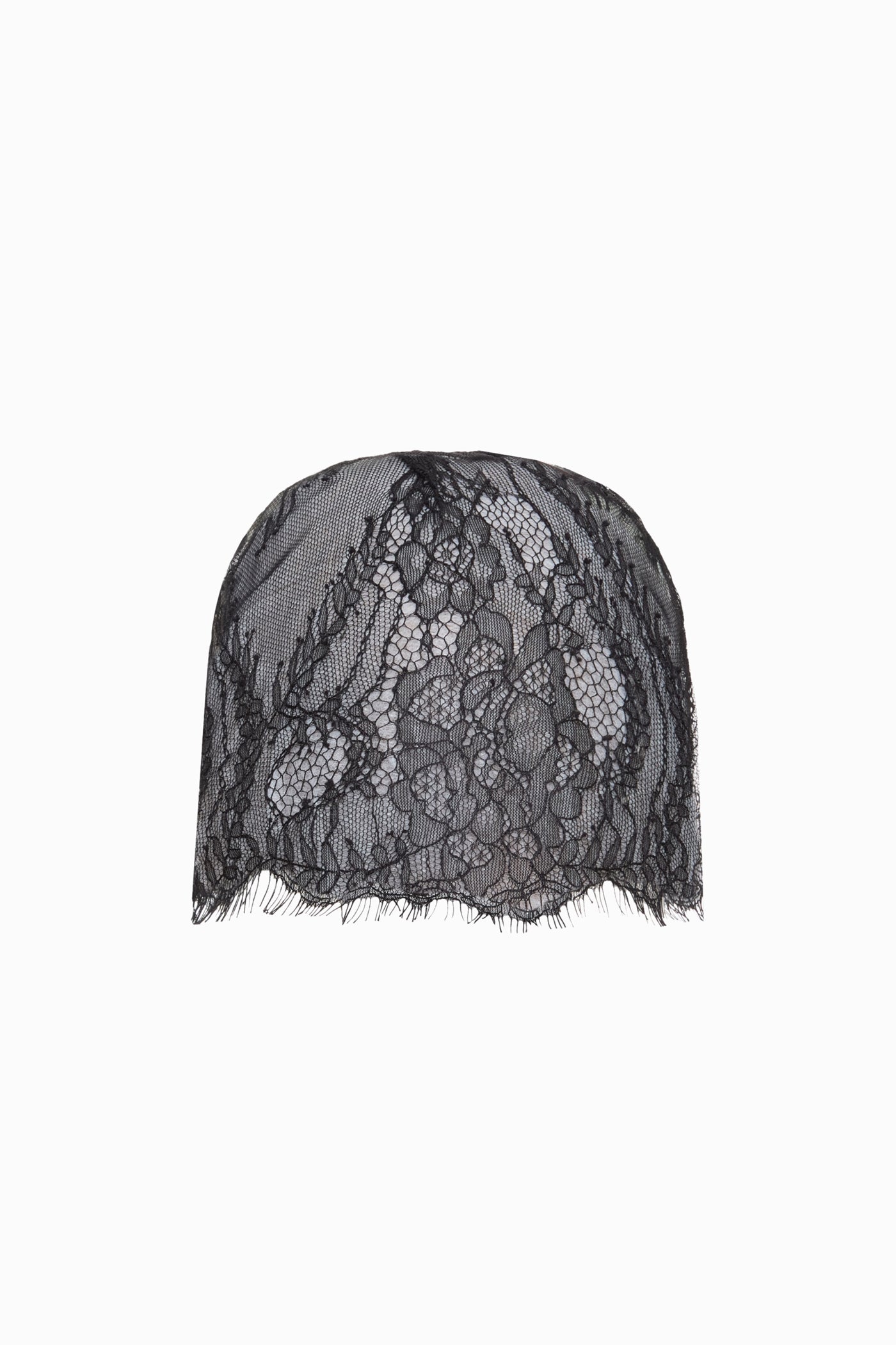 LACE HAT BLACK