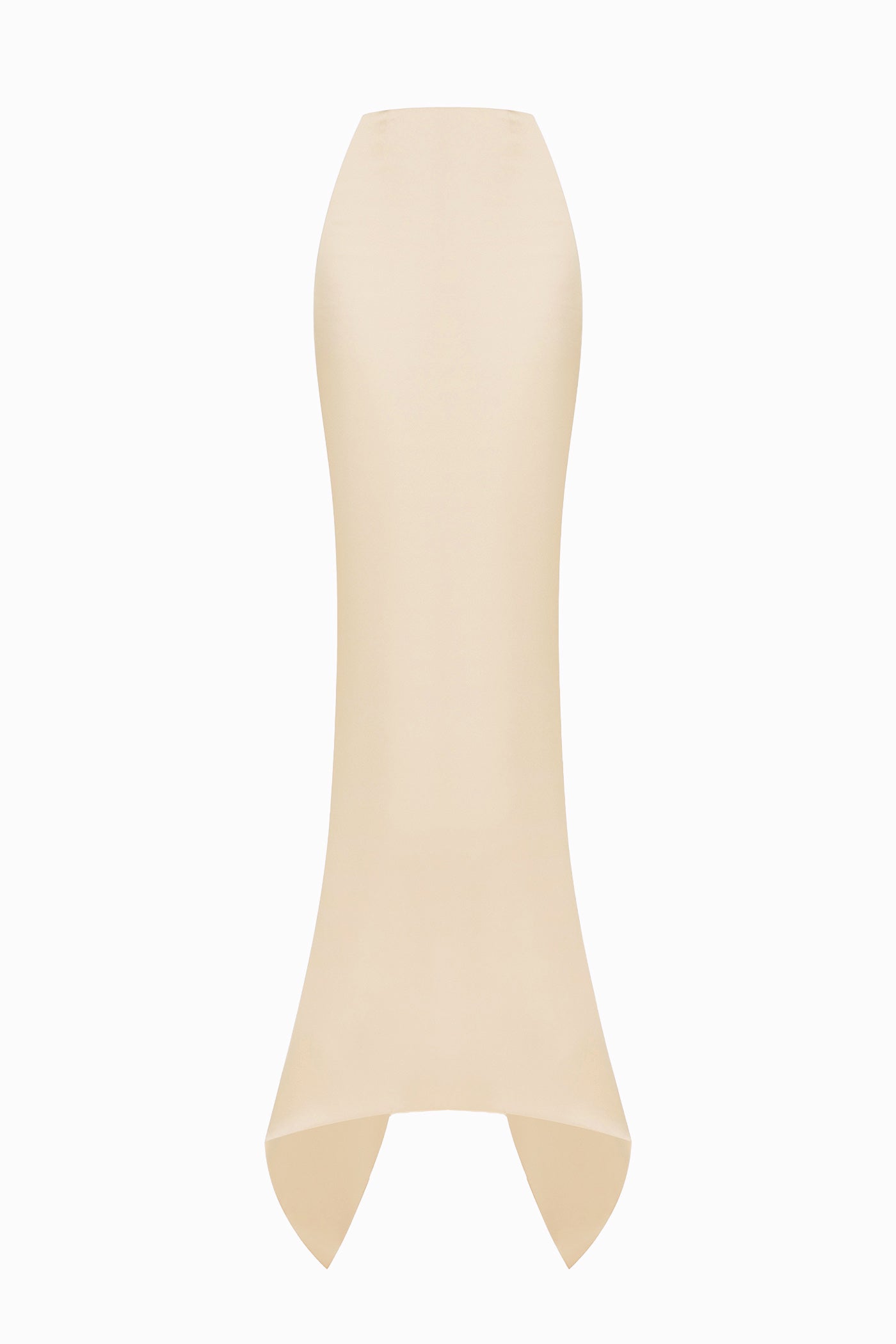 SOFT SATIN SKIRT BEIGE