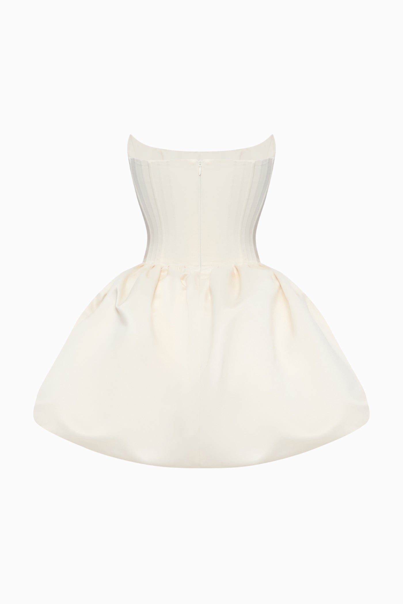 ANGLED TRANSFORMER DRESS BEIGE