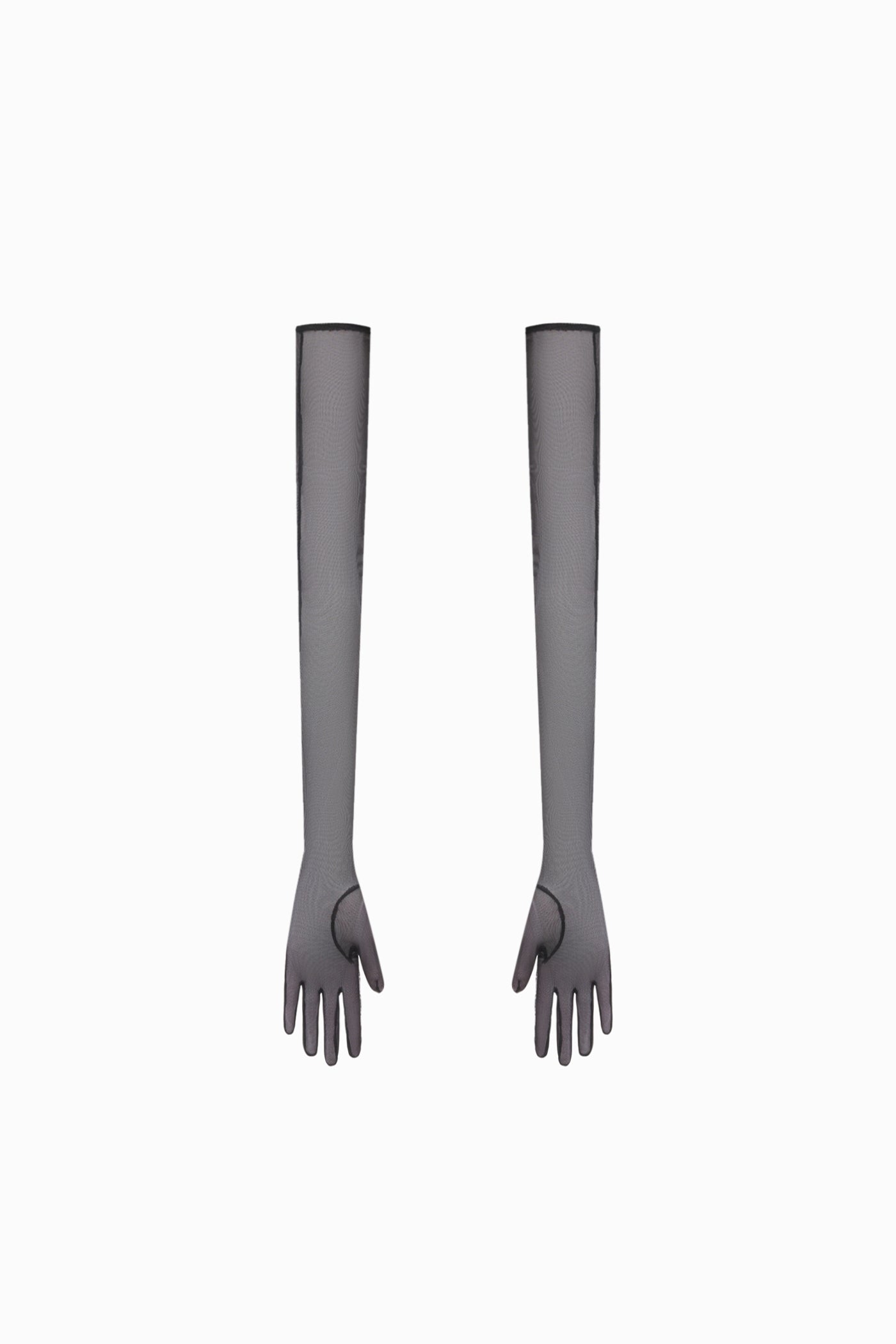 LONG MESH GLOVES BLACK