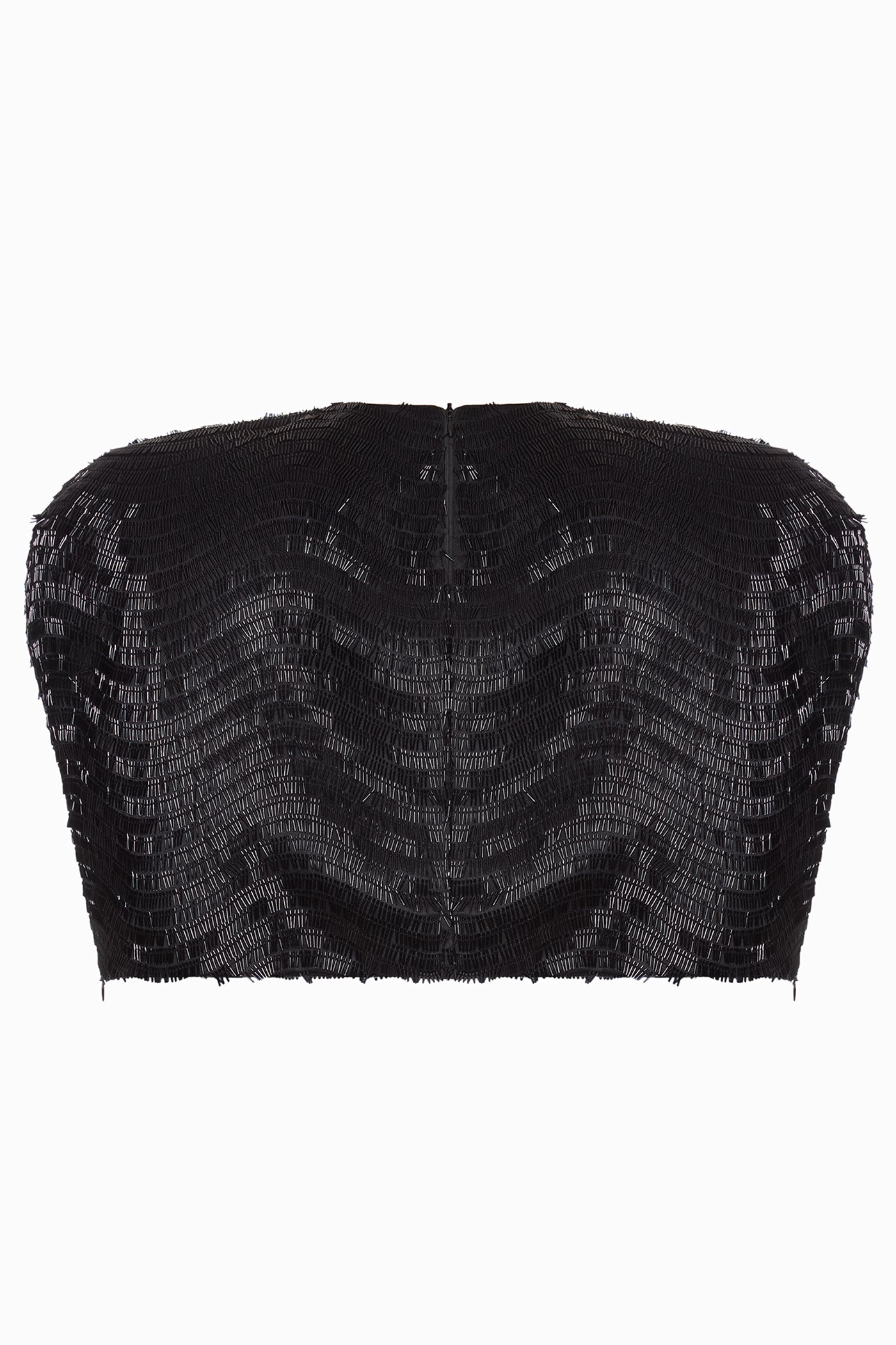 SEQUIN CAPE BLACK