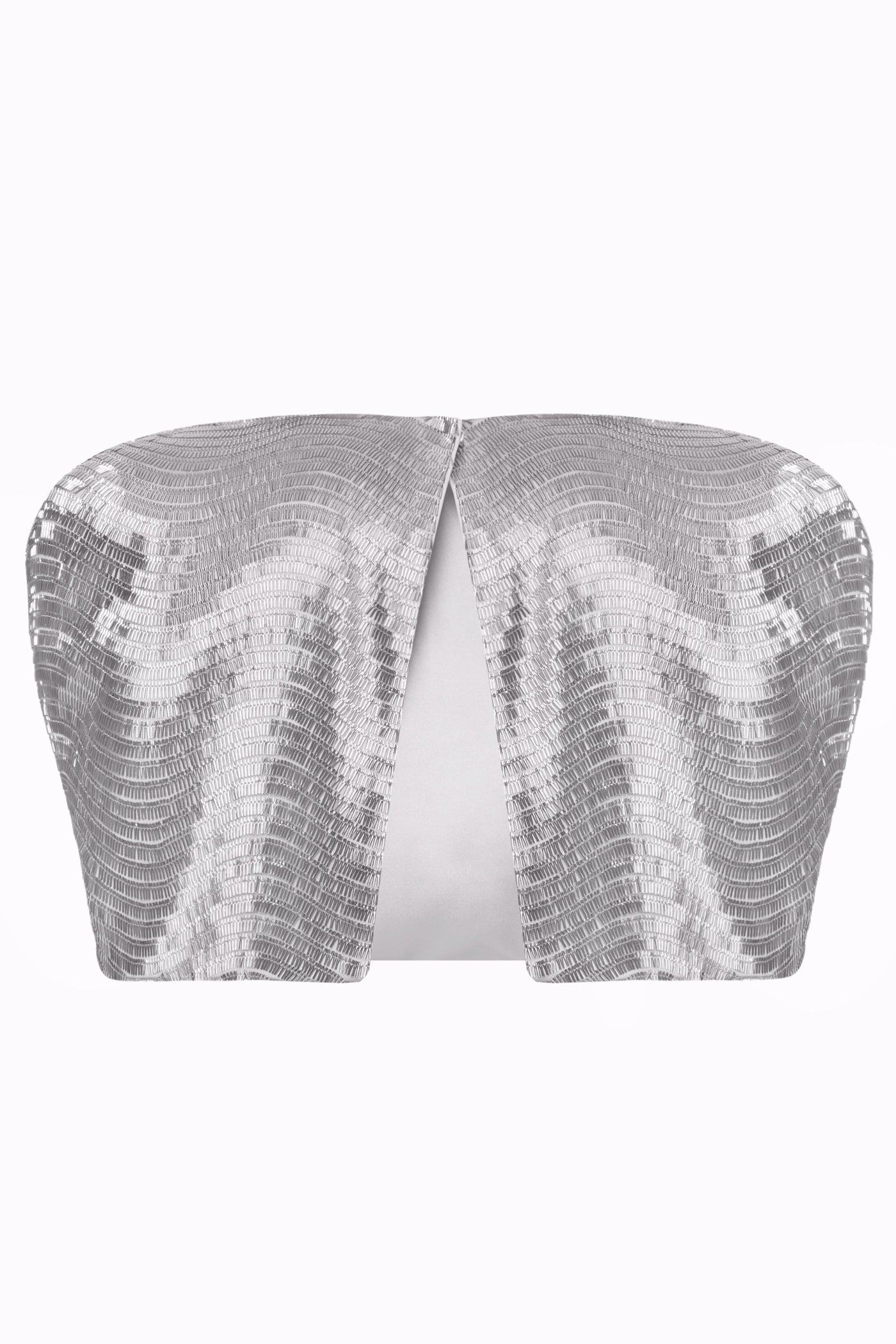 SEQUIN CAPE SILVER