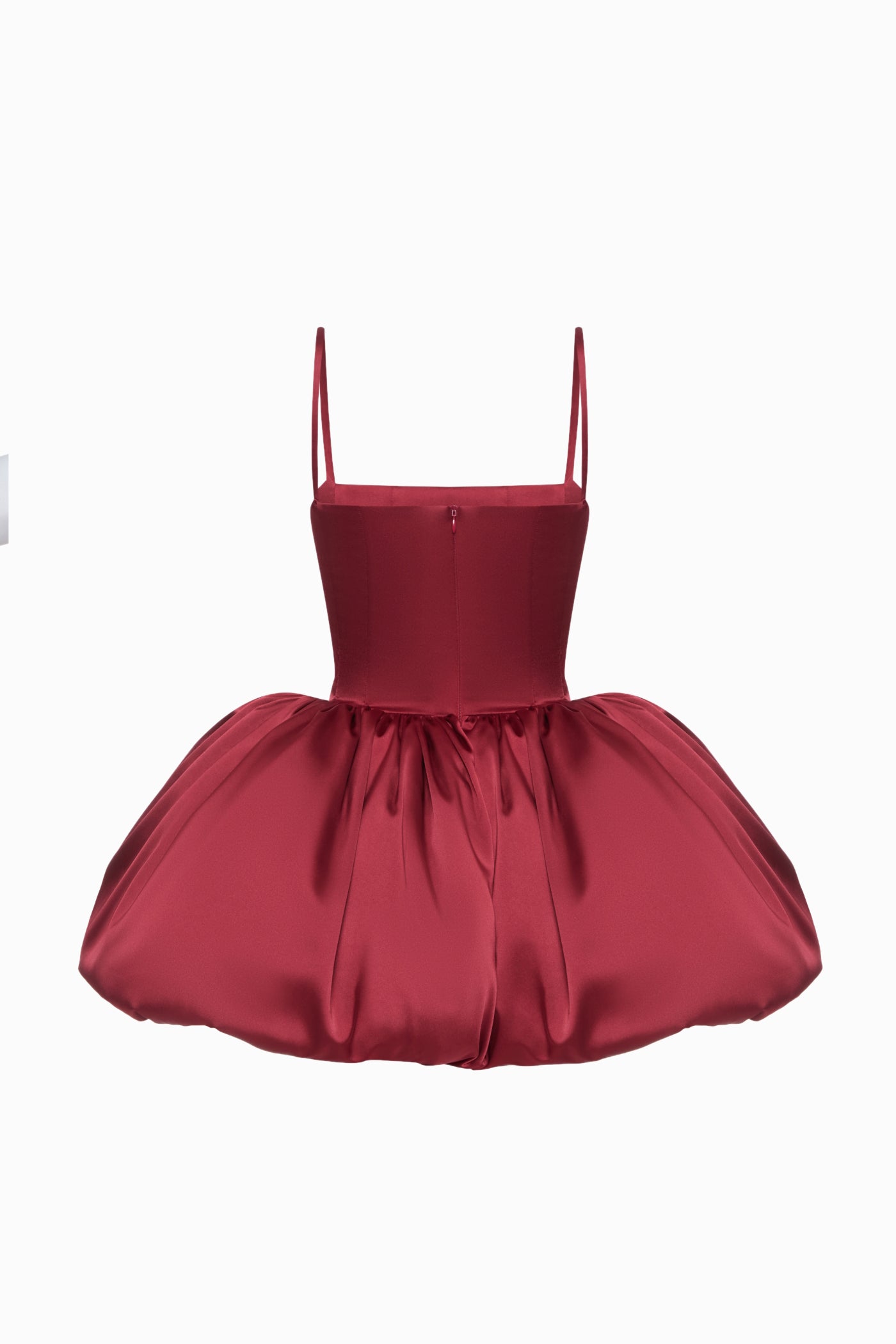 CHARLOTTE DRESS BURGUNDY