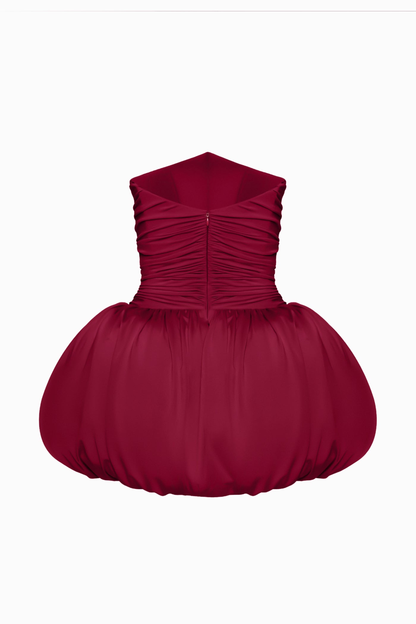 CLARA DRESS BURGUNDY