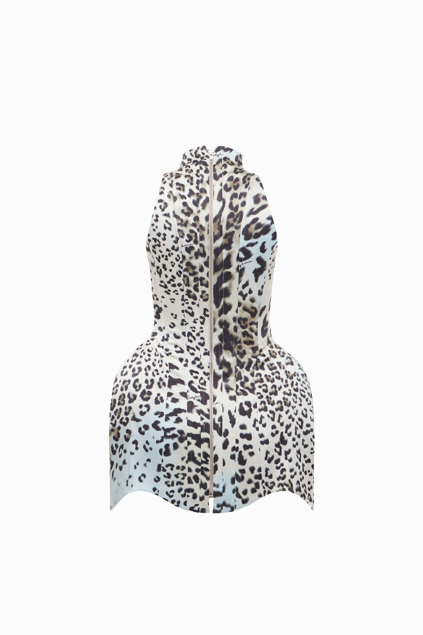 MILENA DRESS LEOPARD-PRINT