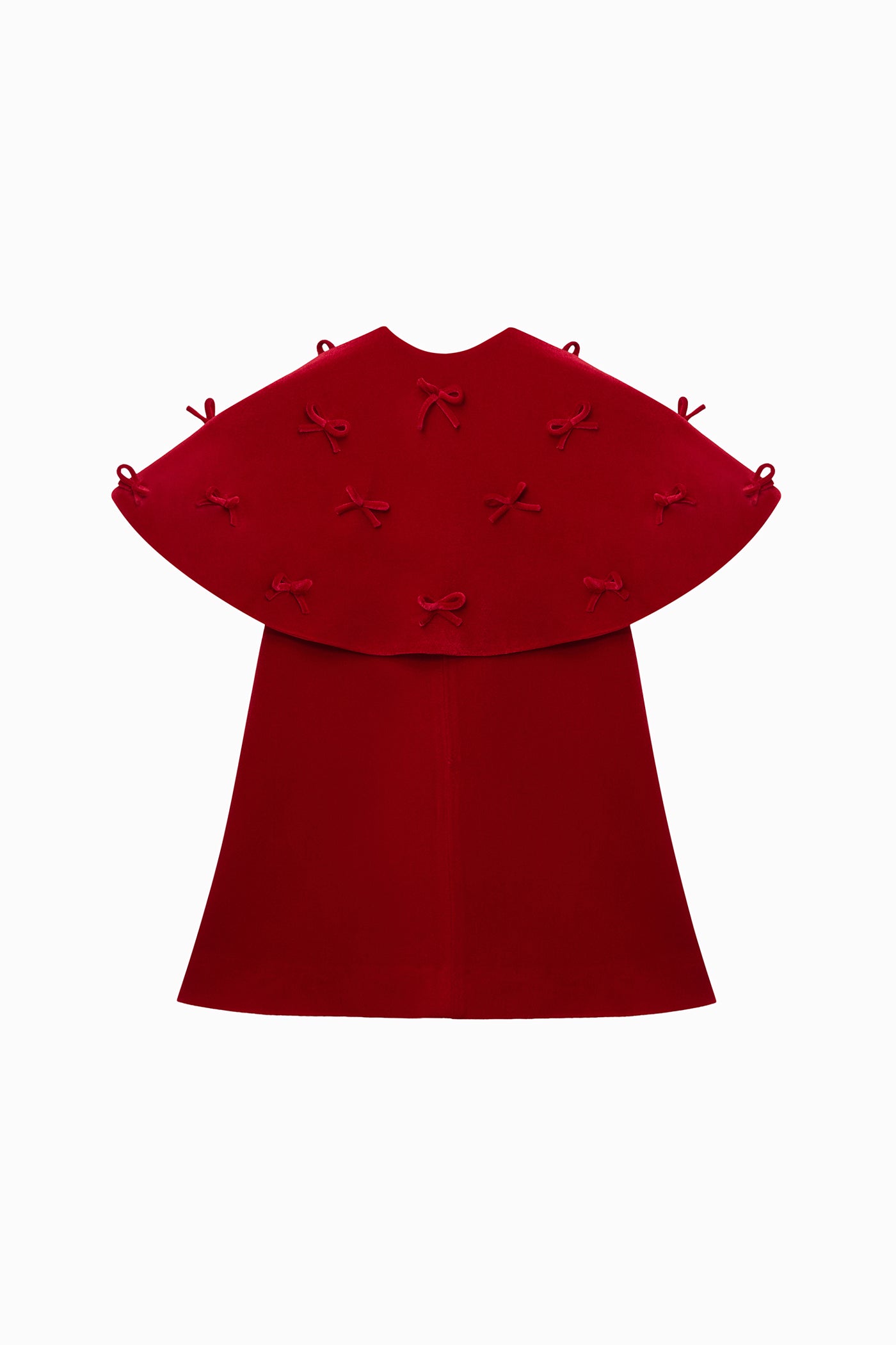 CAPE FOR MISS AVI DRESS RED
