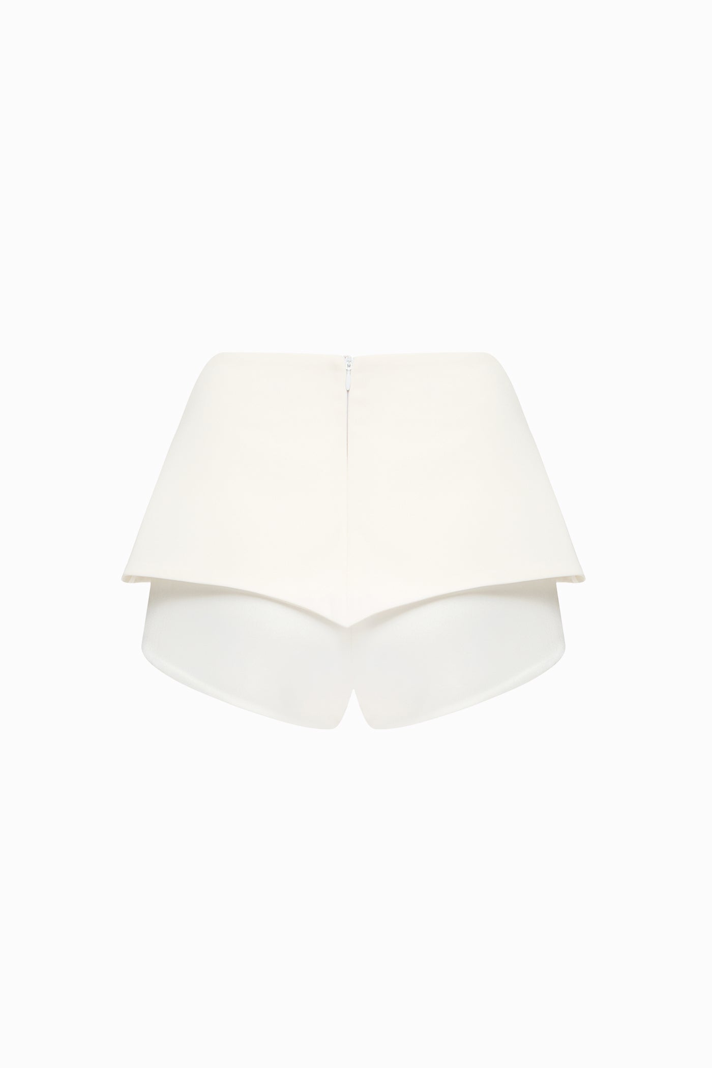 DOUBLE MATT SILK PANTS WHITE