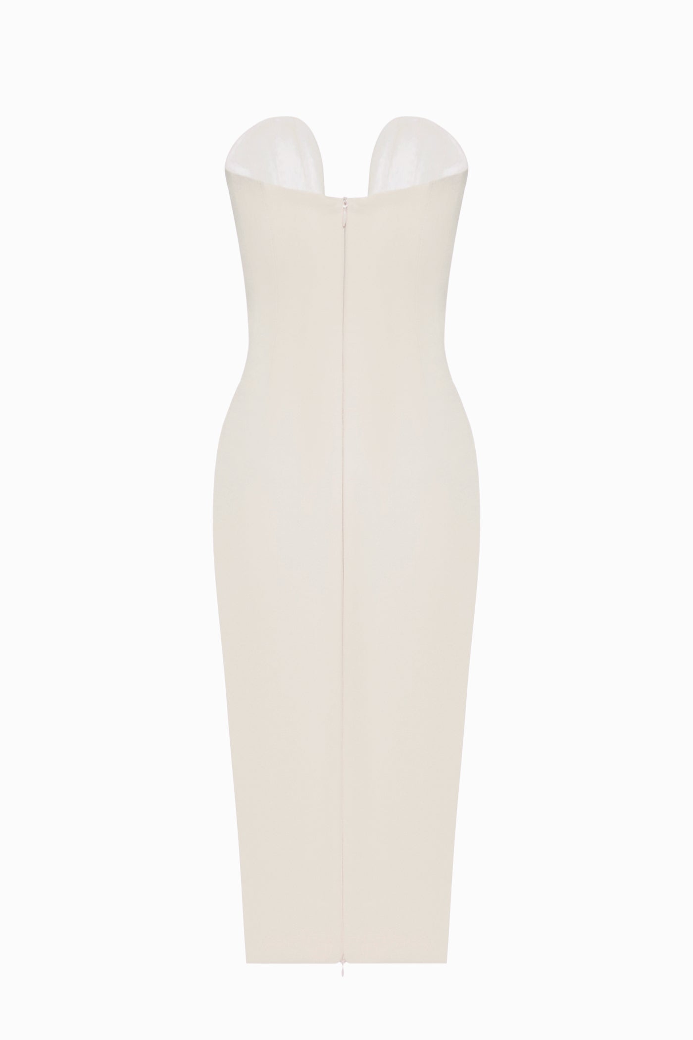 ARIA MIDI DRESS BEIGE