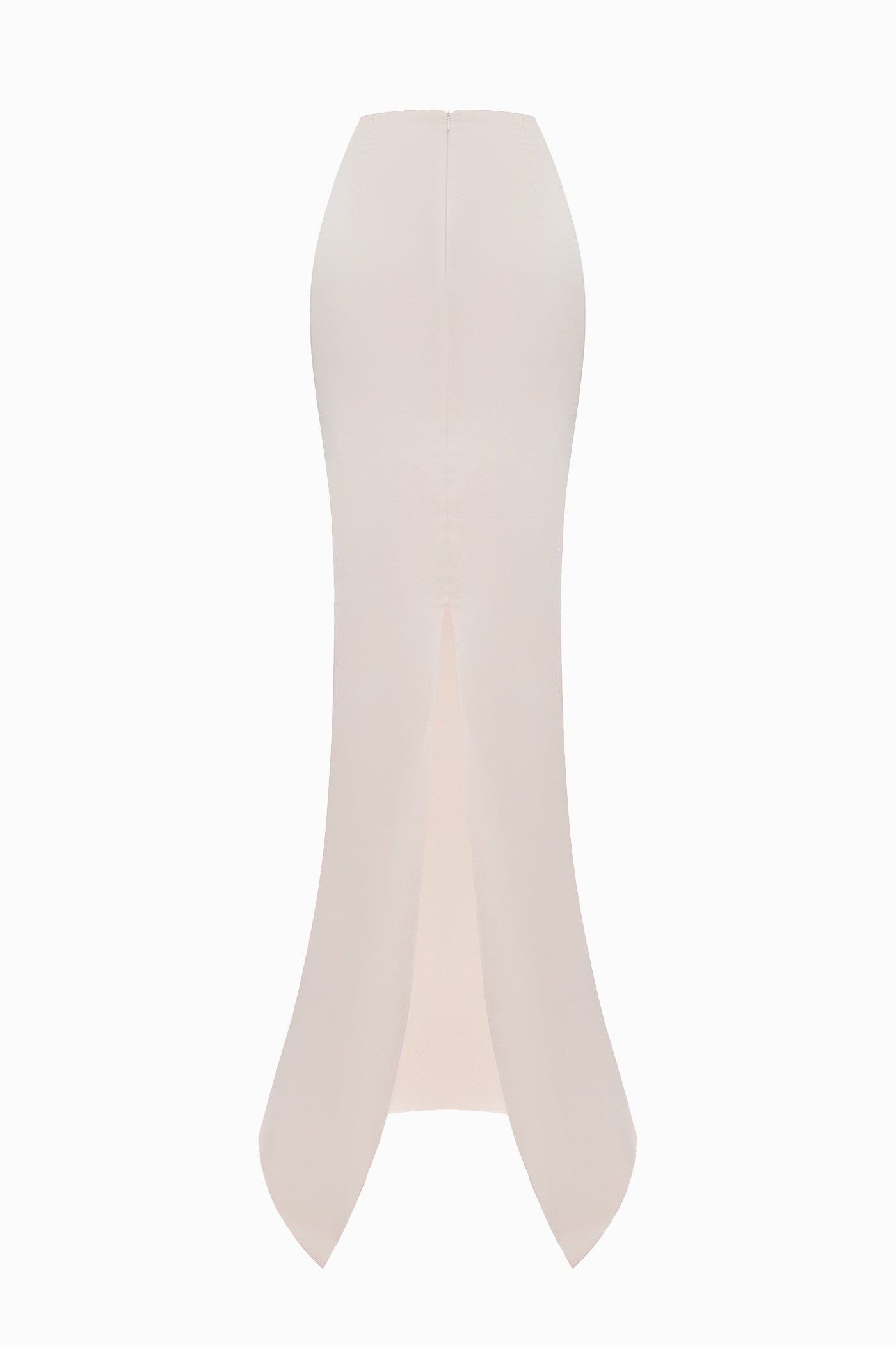 SOFT SATIN SKIRT BLUSH PINK