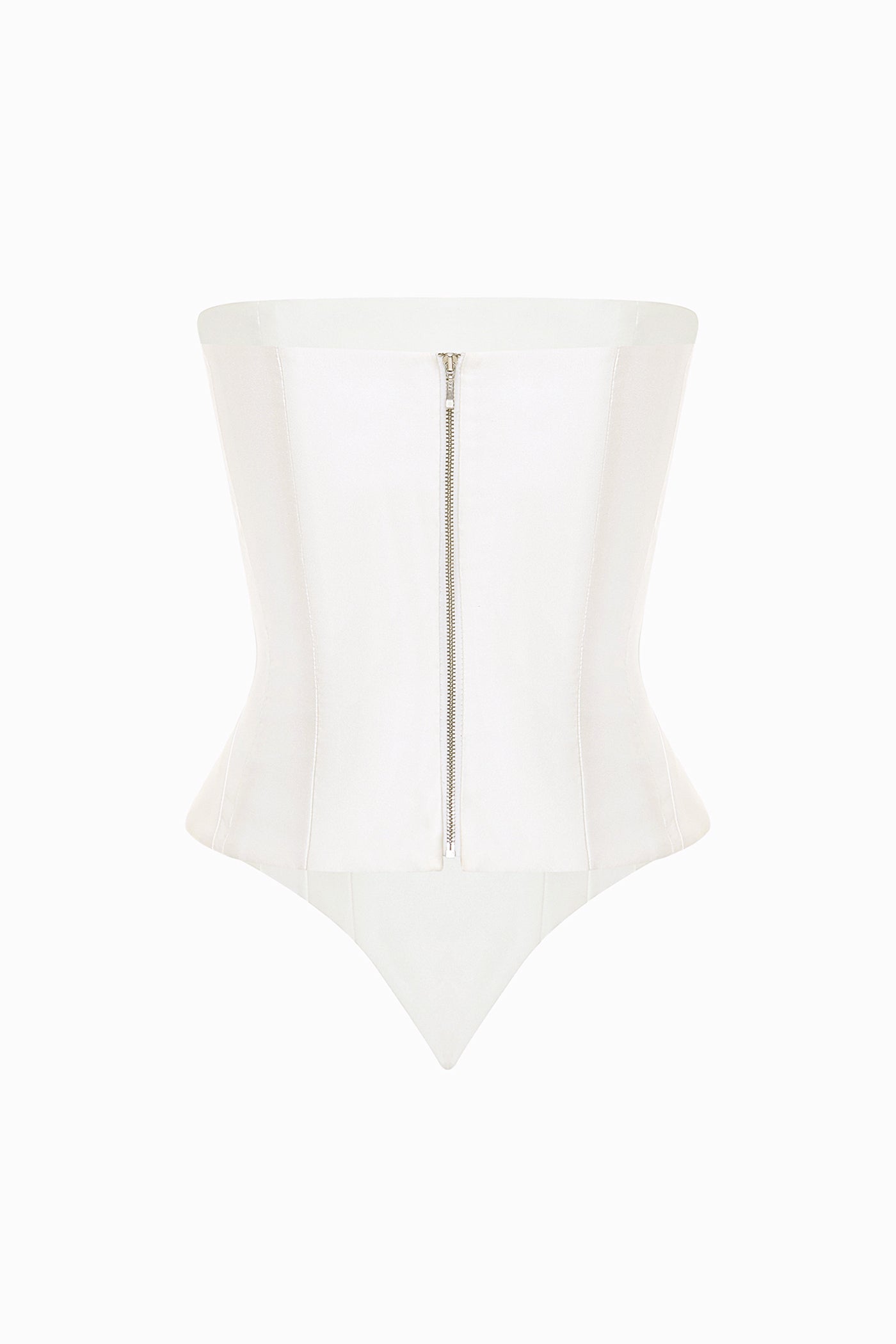 SATIN CORSET WITH ANGLE