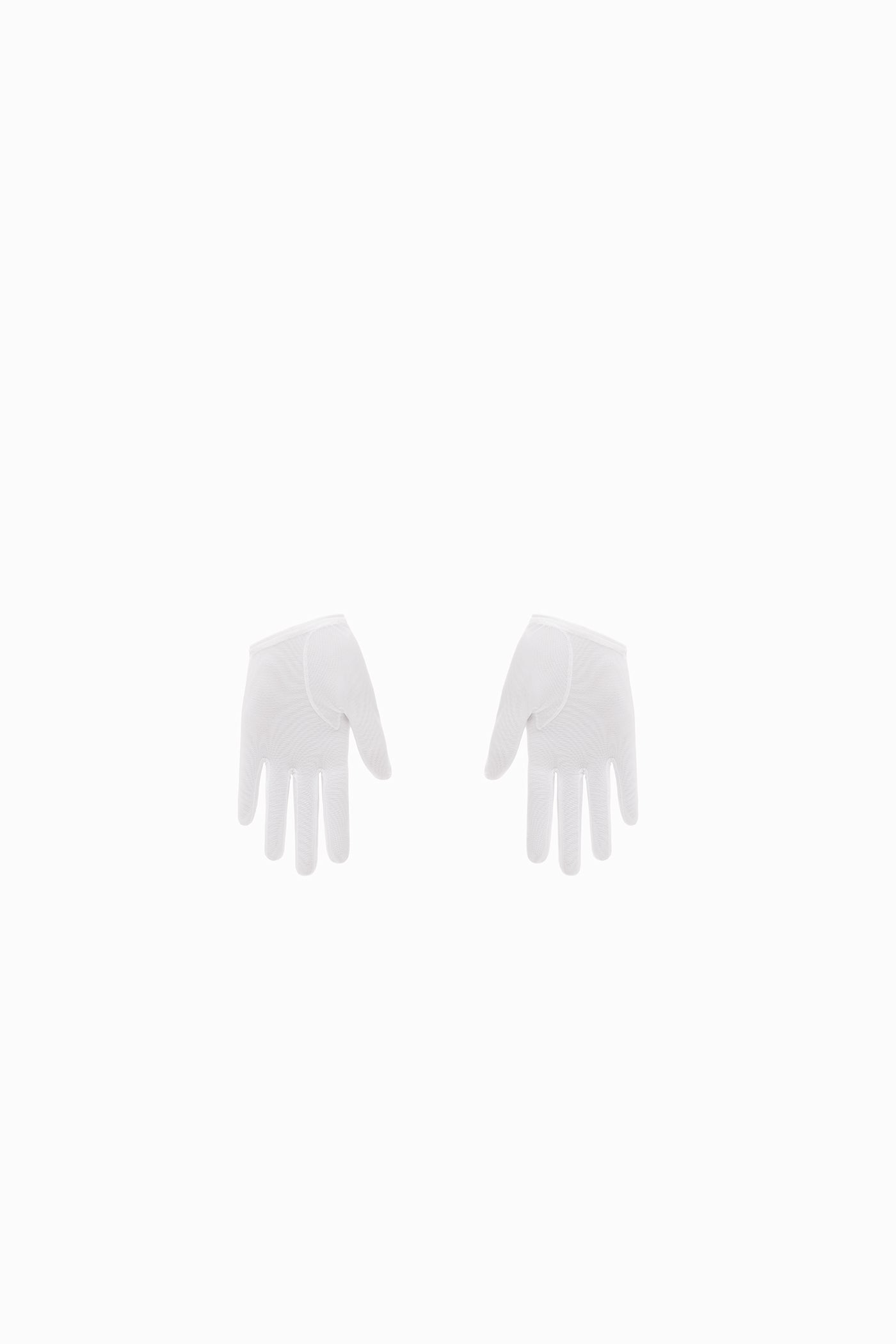 SHORT GLOVES WHITE