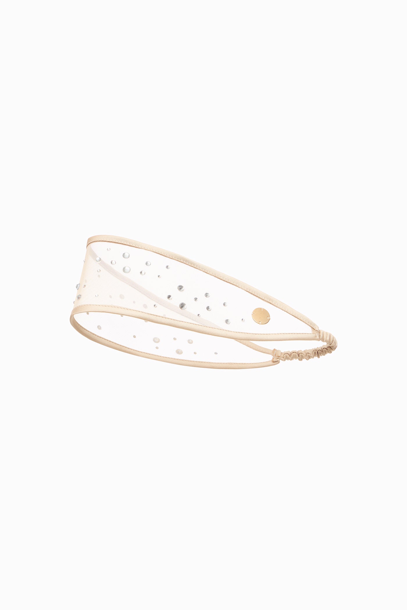 MESH HEADBAND BEIGE