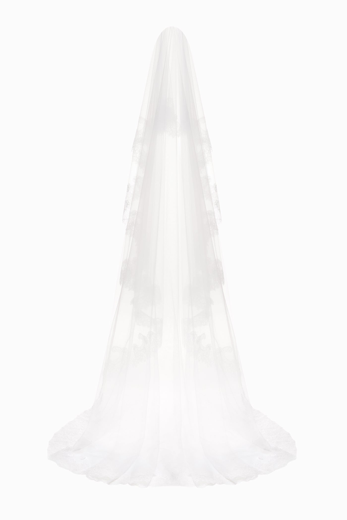 LONG LACE VEIL