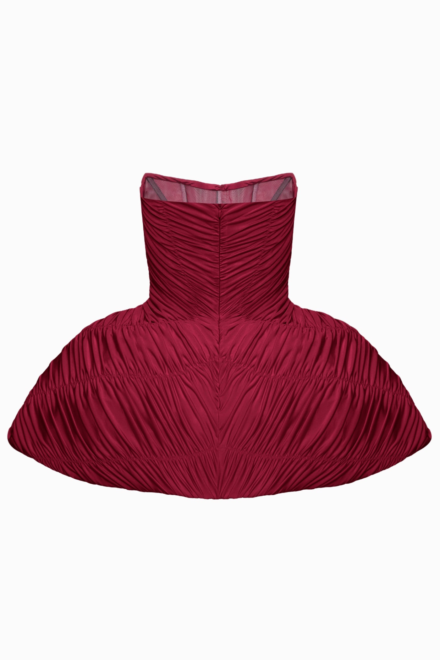 STRETCH BLAIR DRESS BURGUNDY