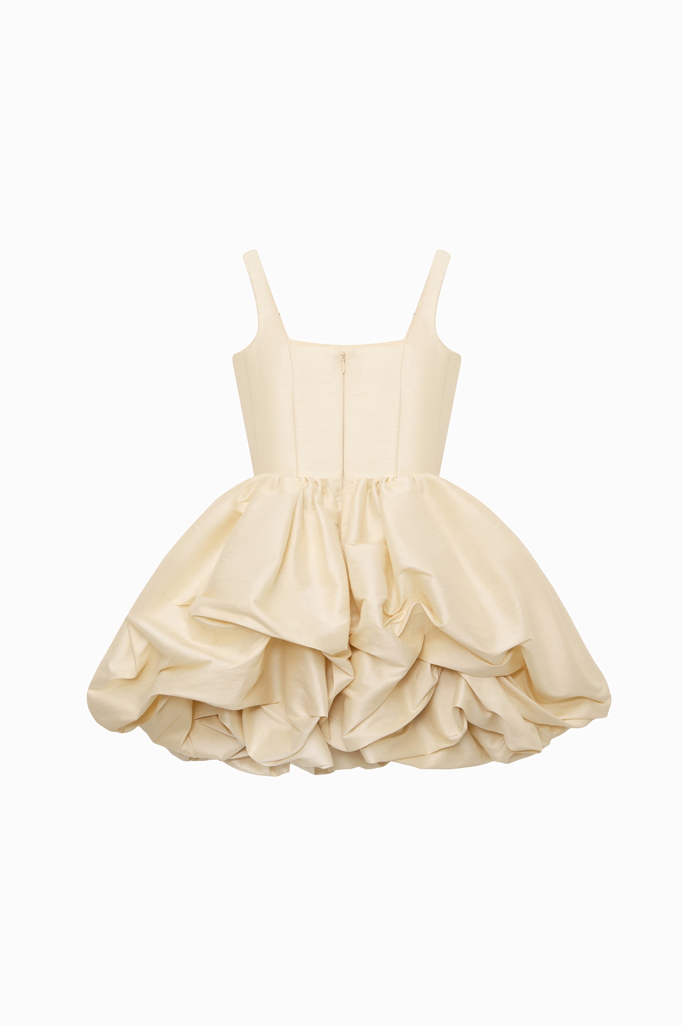 MISS LYA DRESS WITH STRAPS BEIGE