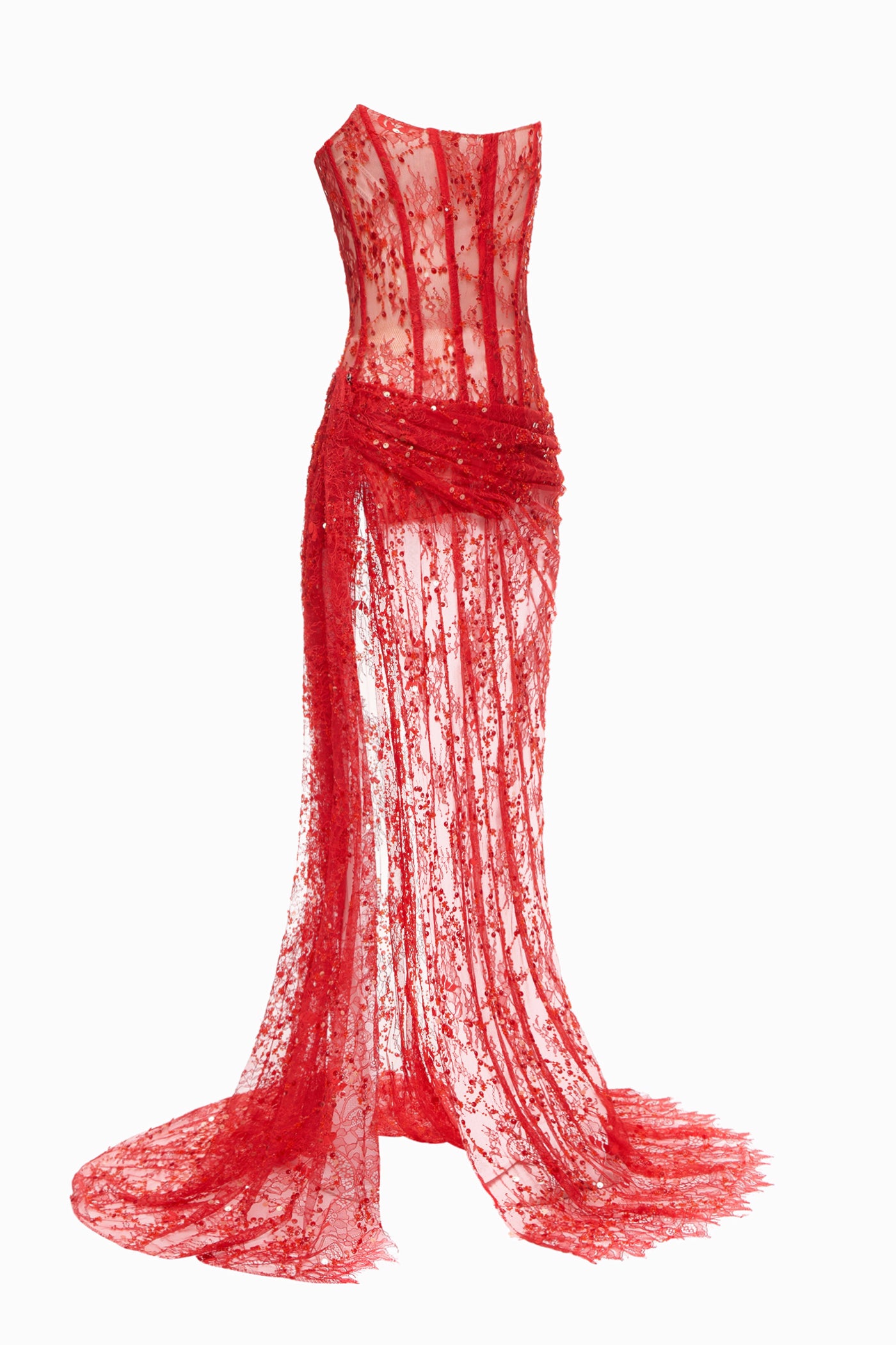 SOFI DRESS RED