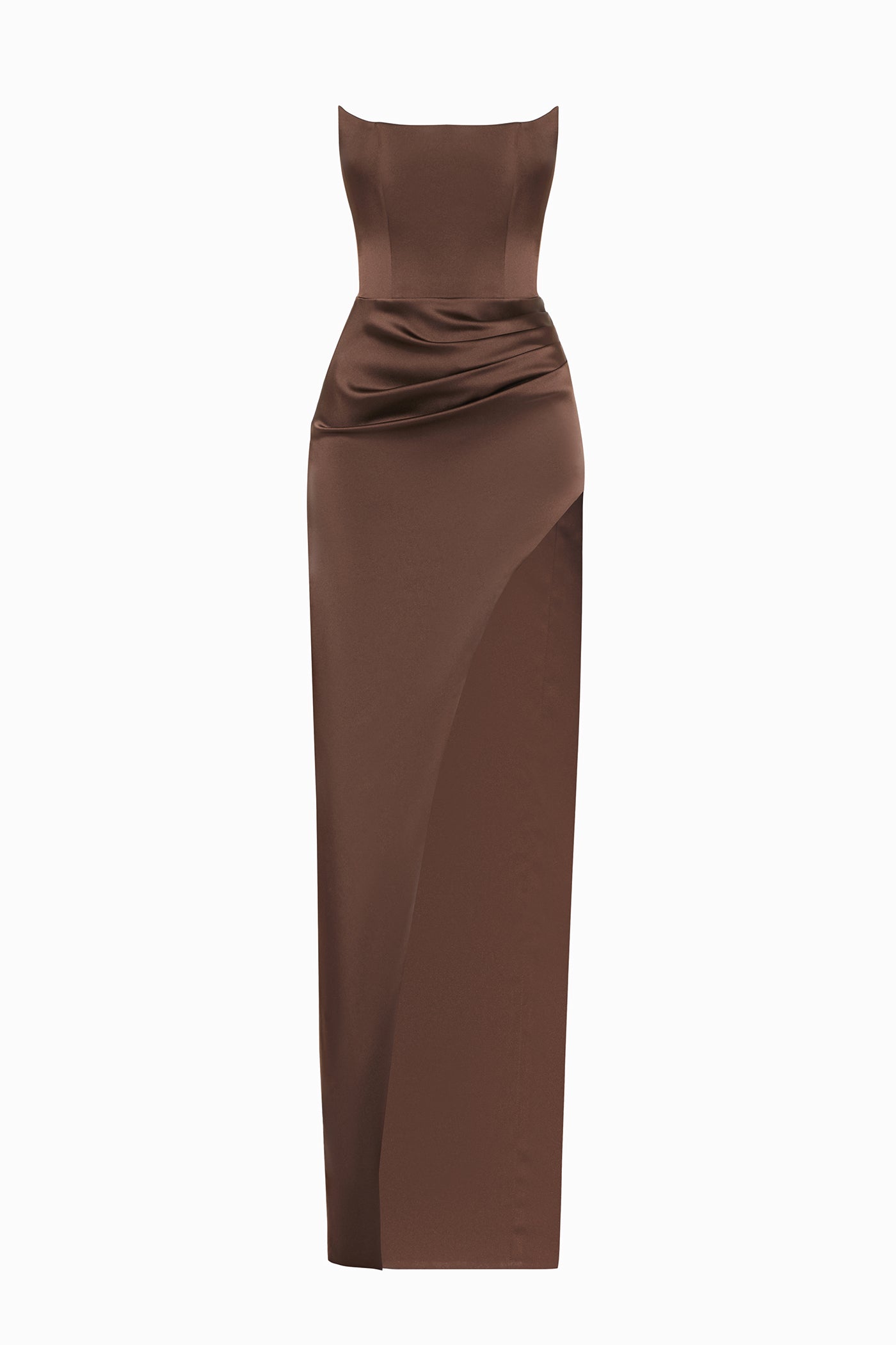 ANASTASIA MAXI DRESS BROWN