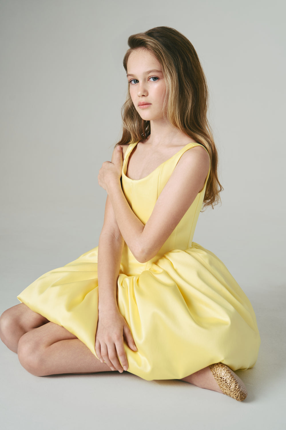 MISS LICA SATIN DRESS