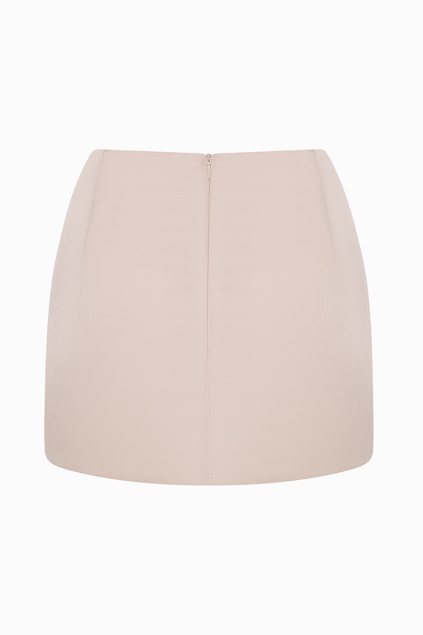 SOFT SATIN SKIRT BLUSH PINK