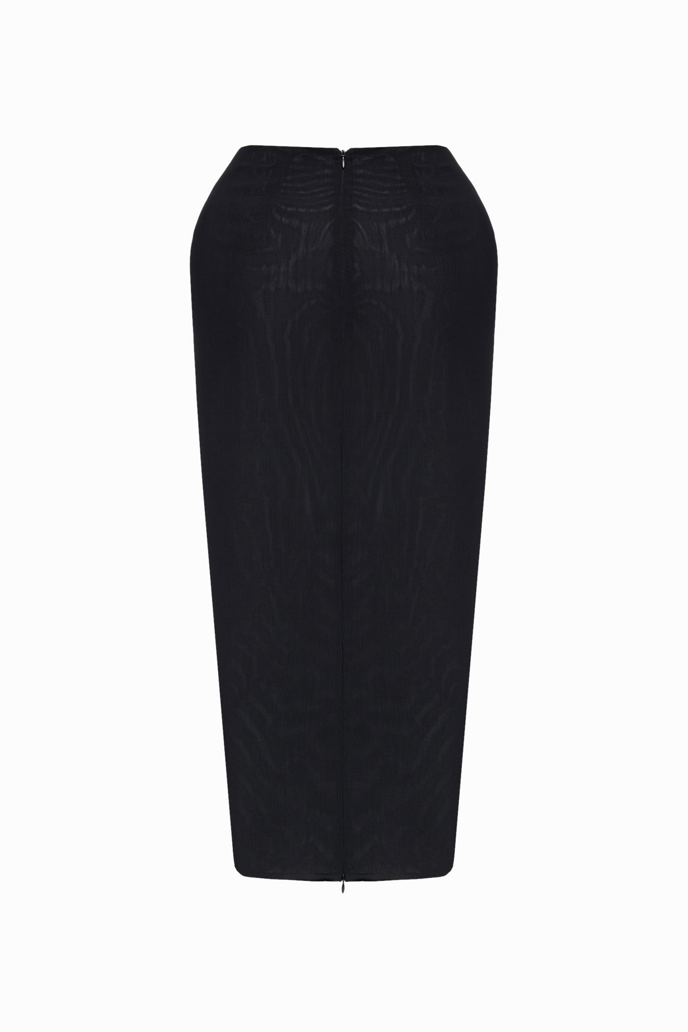 MESH MIDI SKIRT WITH HOOKS