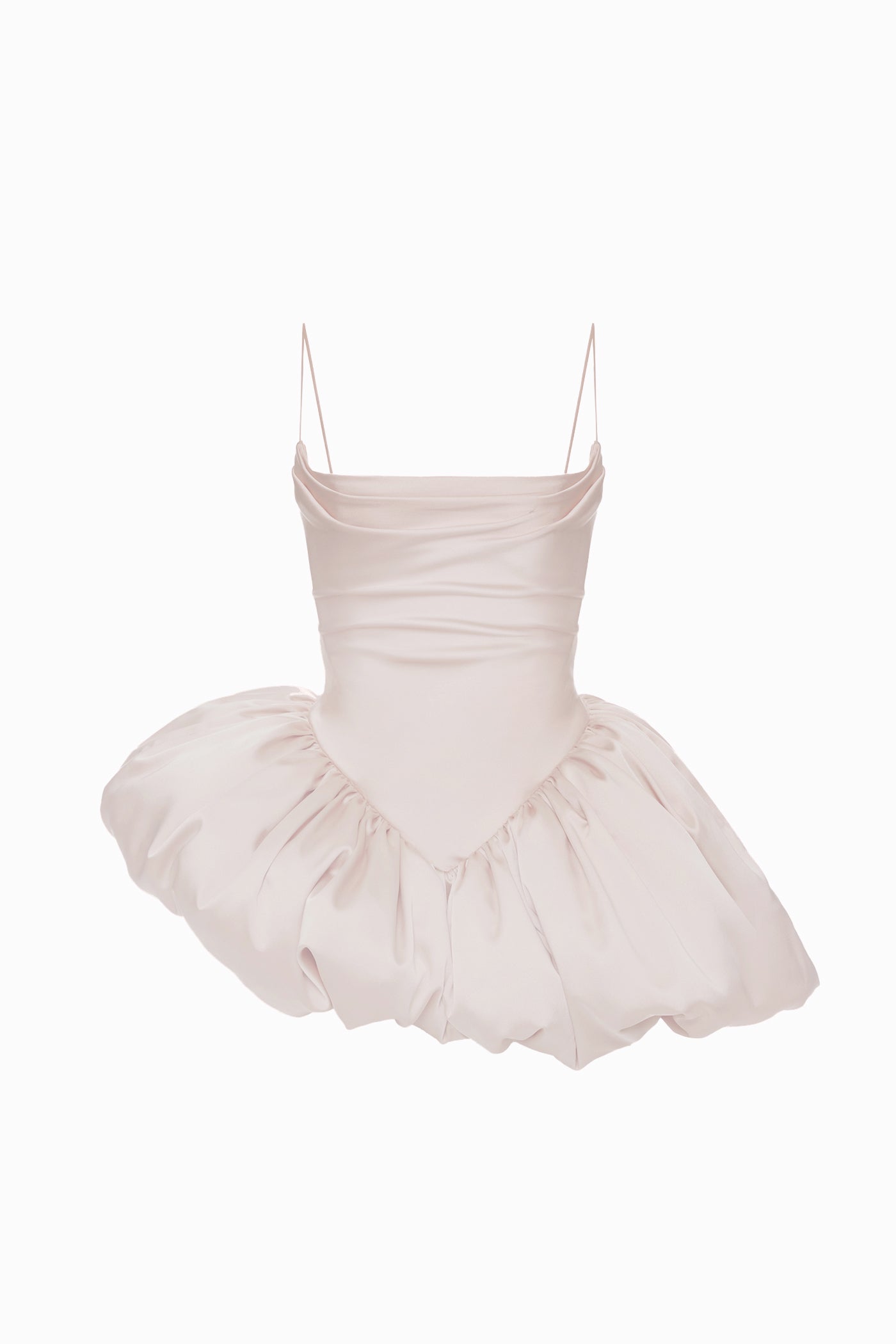 SARIS DRESS BLUSH PINK