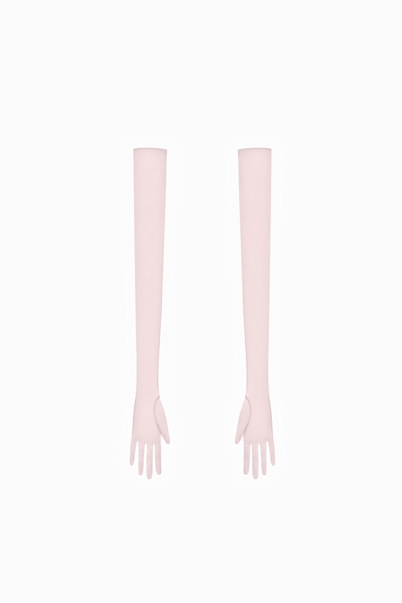 LONG MESH GLOVES PINK