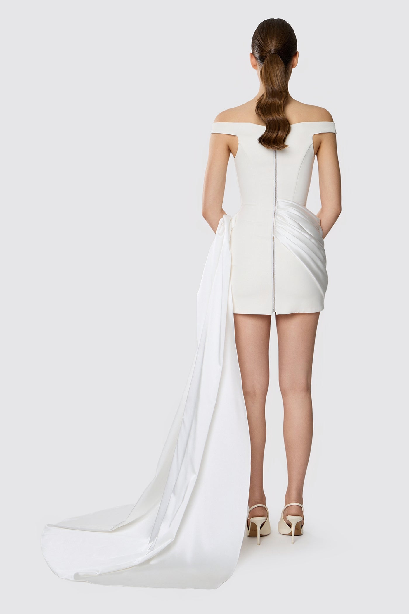 LONG TRAIL FOR LIORA DRESS