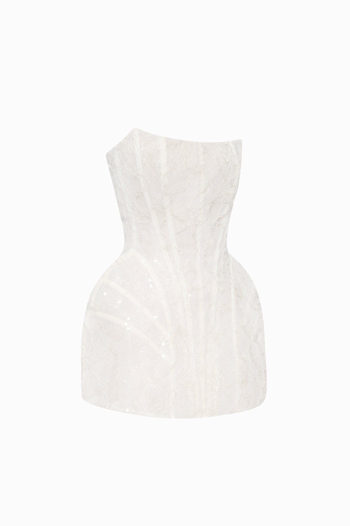 EVA SEQUINED LACE DRESS